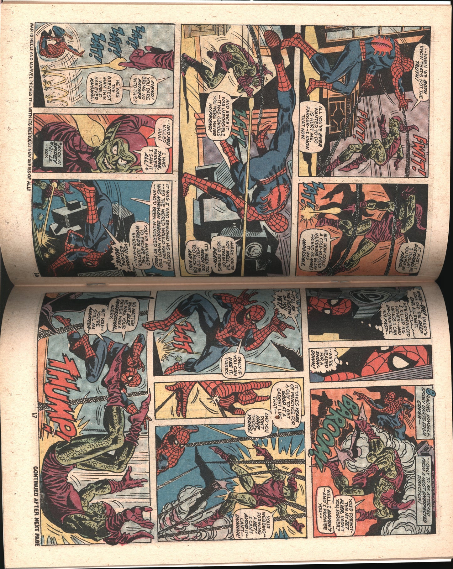Marvel Amazing Spider-Man 137 10/74 RAW F+