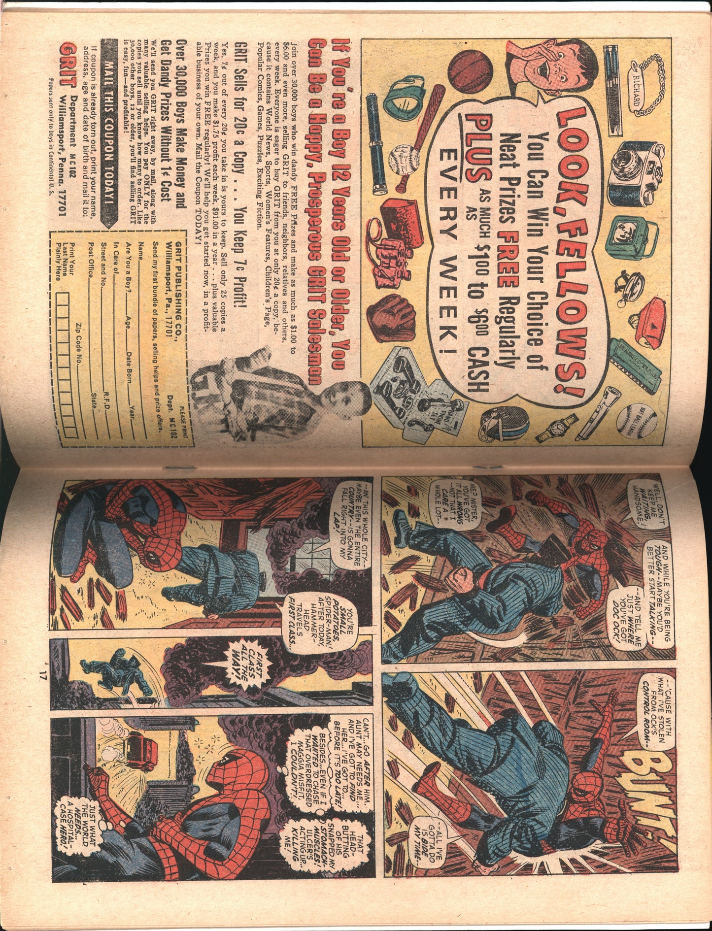 Marvel Amazing Spider-Man 115 12/72 RAW F