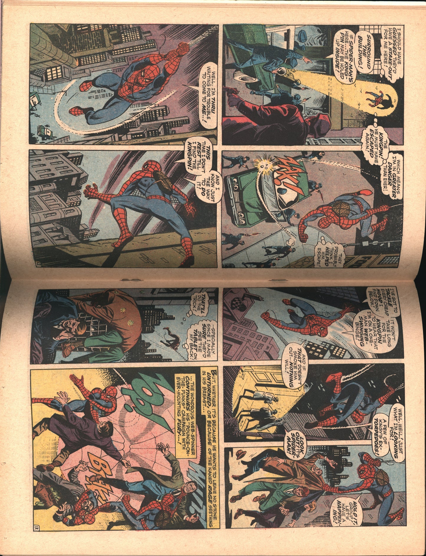 Marvel Amazing Spider-Man 70 10/69 RAW F-