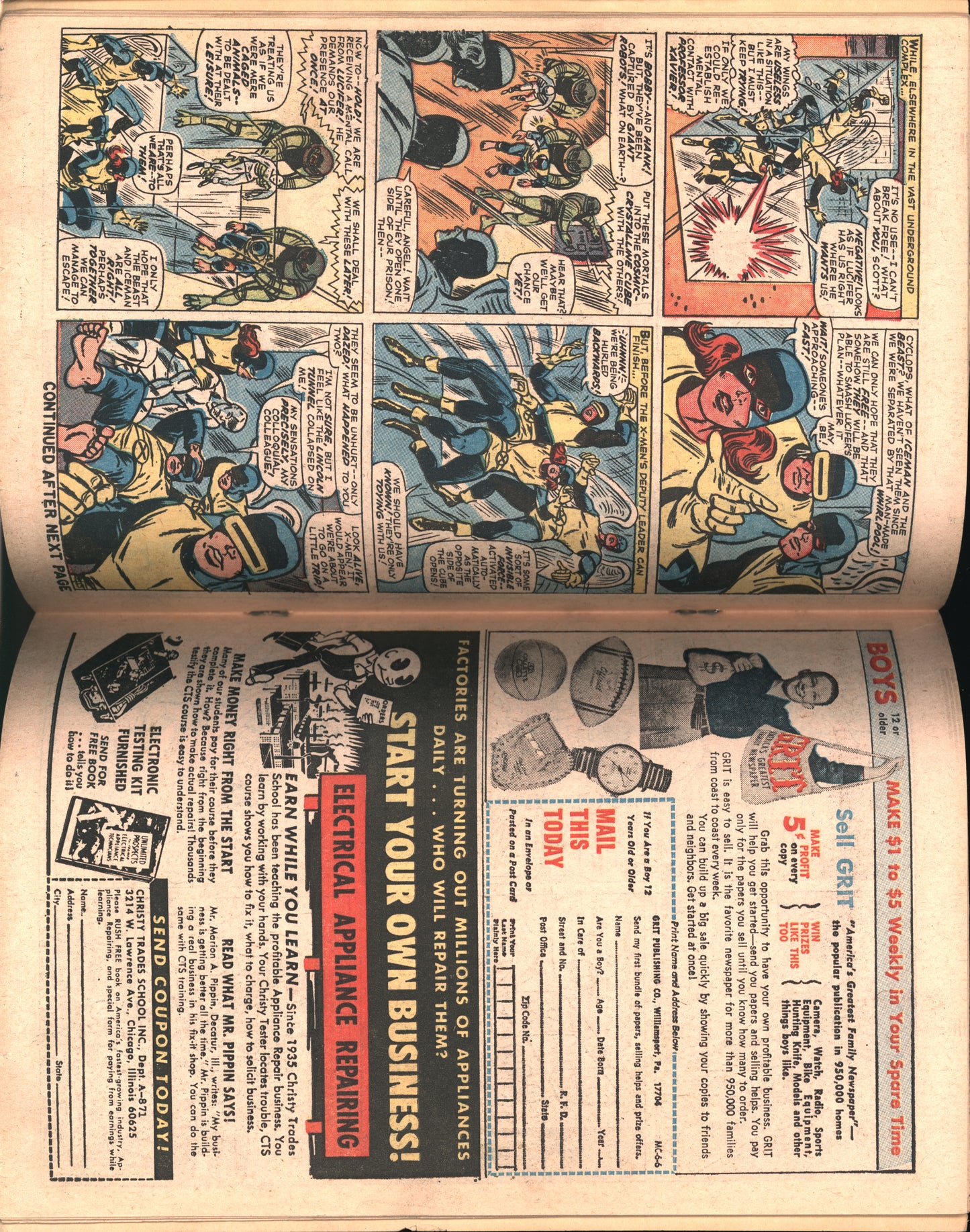 Marvel X-Men 21 6/66 RAW F/F+