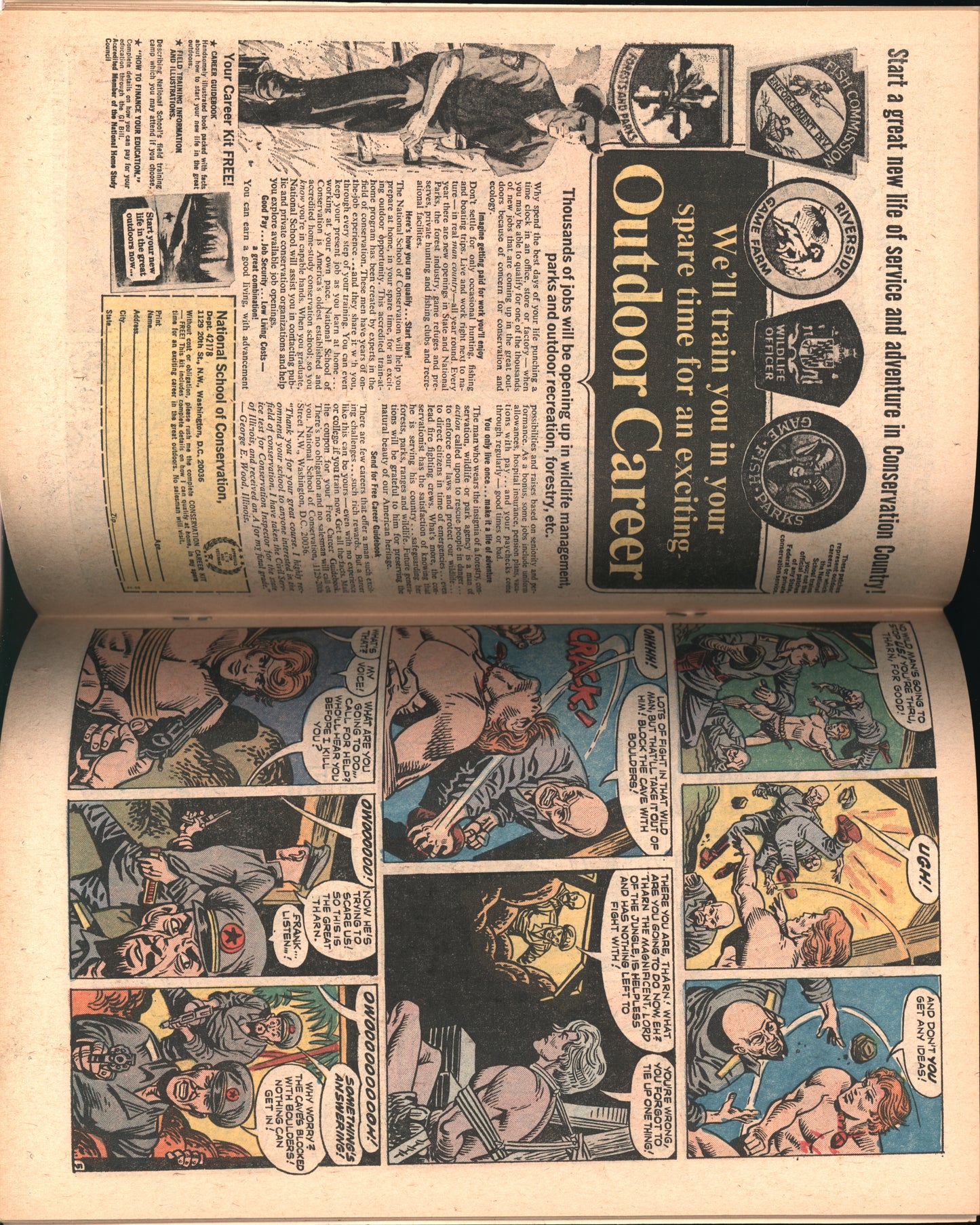 Marvel Jungle Action 1 10/72 RAW F+