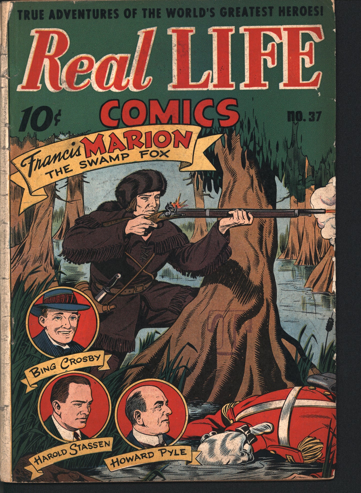 Nedor Publications Real Life Comics #37 1/47 RAW VG
