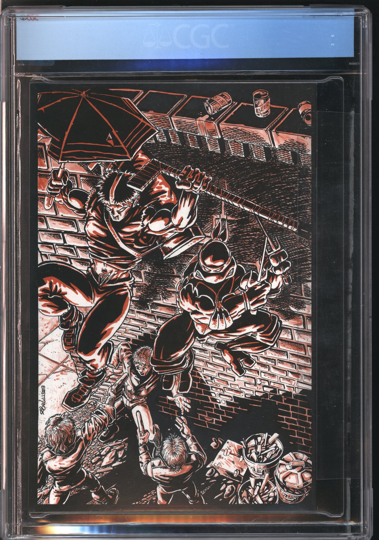 Mirage Studios Raphael #1 1985 CGC 9.4 Off-White to White Pages