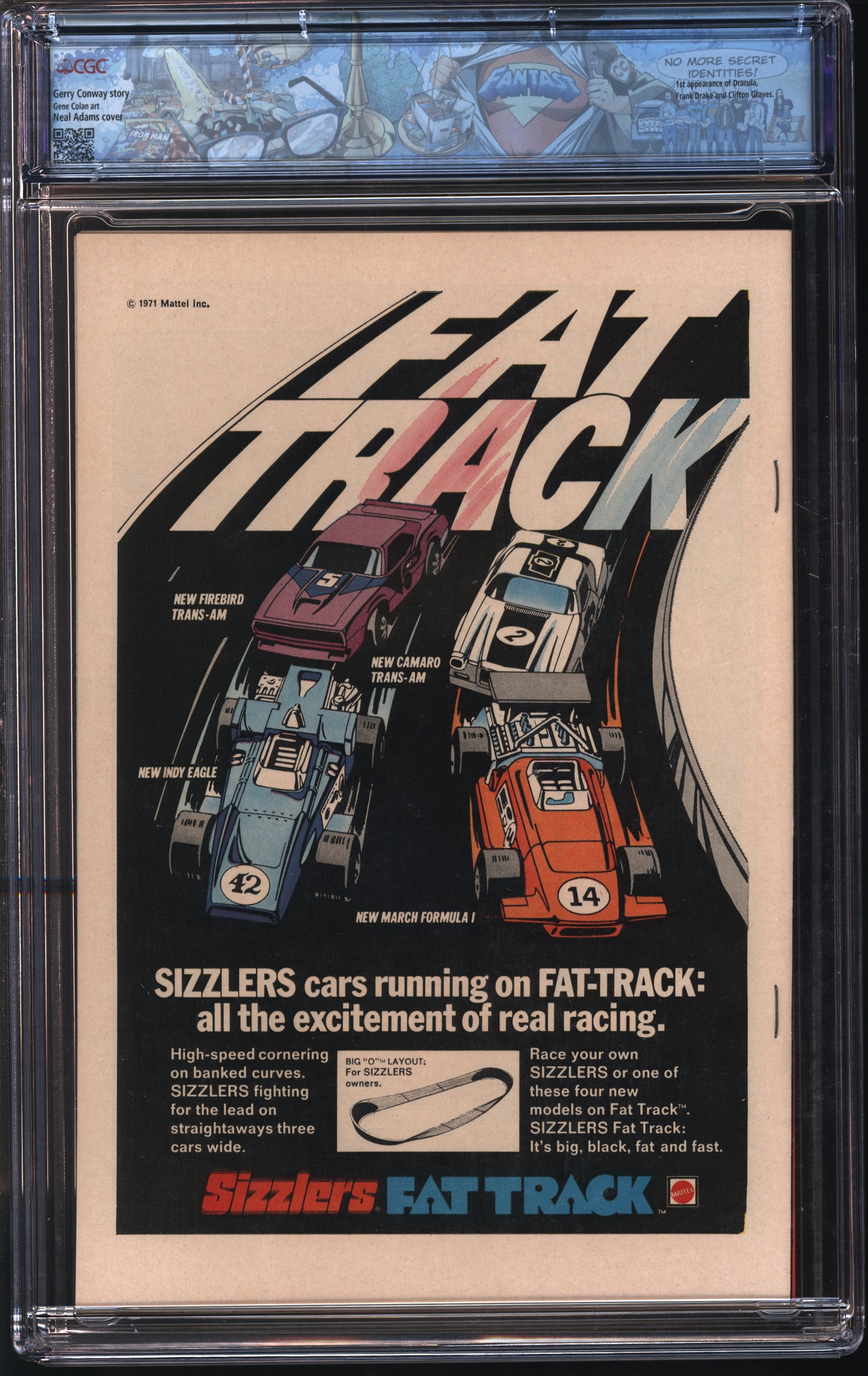 Marvel Comics Tomb of Dracula #1 4/72 FANTAST CGC 9.6 White Pages