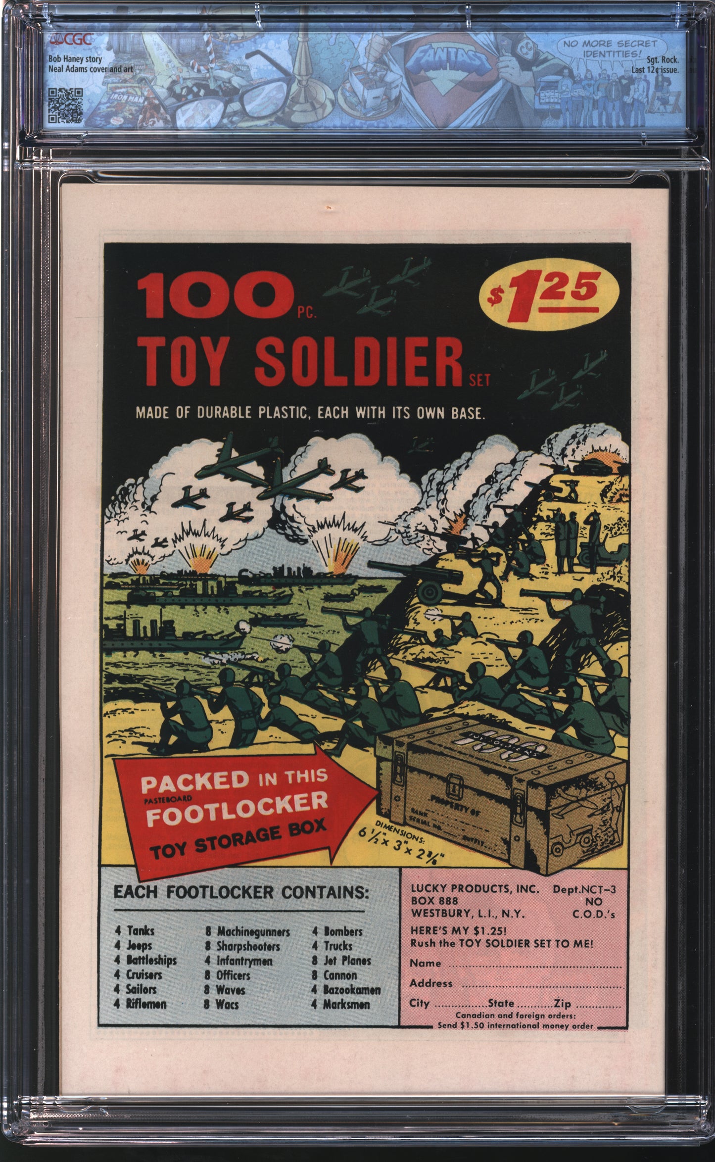 D.C Comics Brave and the Bold #84 7/69 FANTAST CGC 8.5 Off White to White Pages
