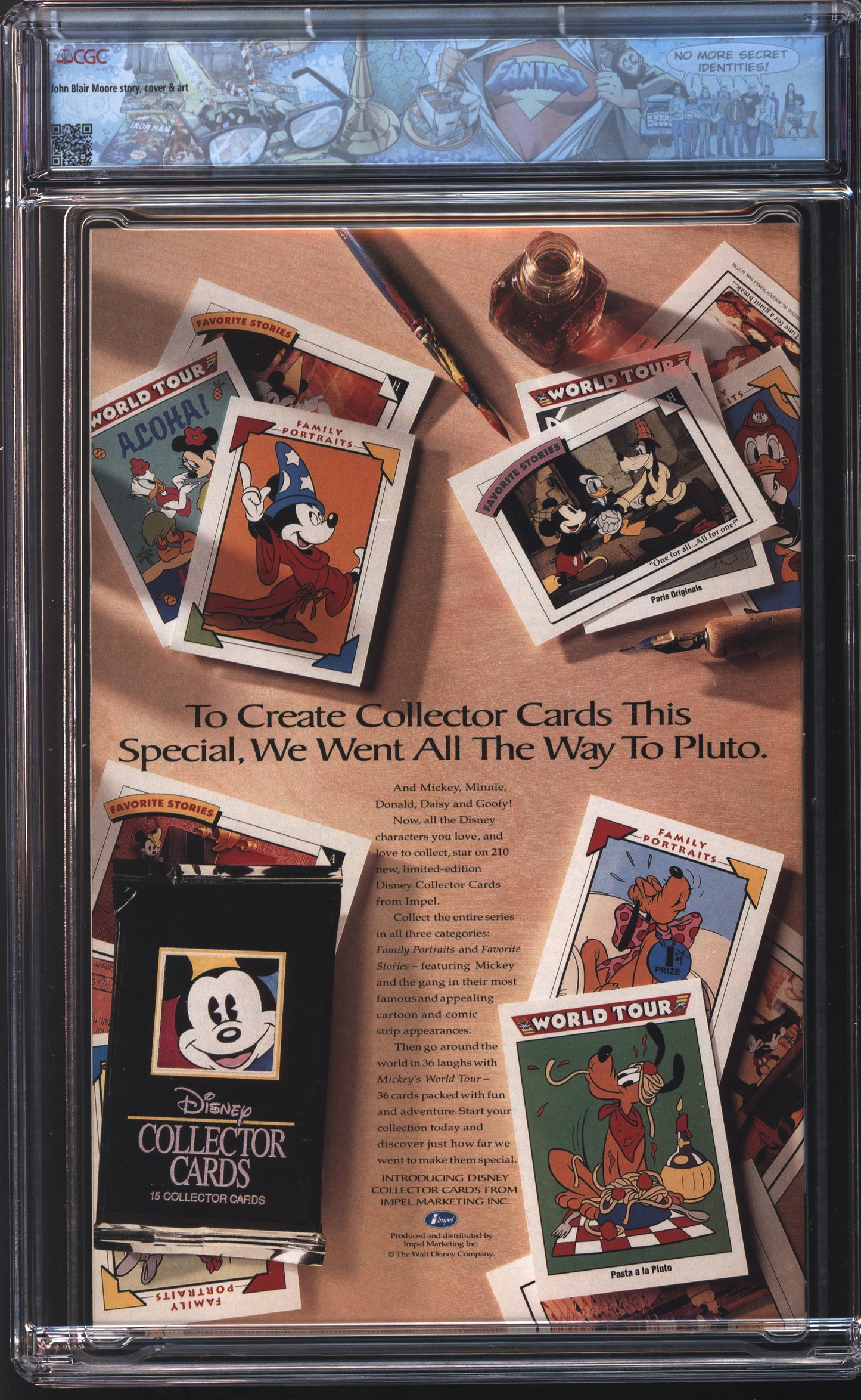 Walt Disney Publications Darkwing Duck Limited Series 1 11/91 FANTAST CGC 9.8 White Pages