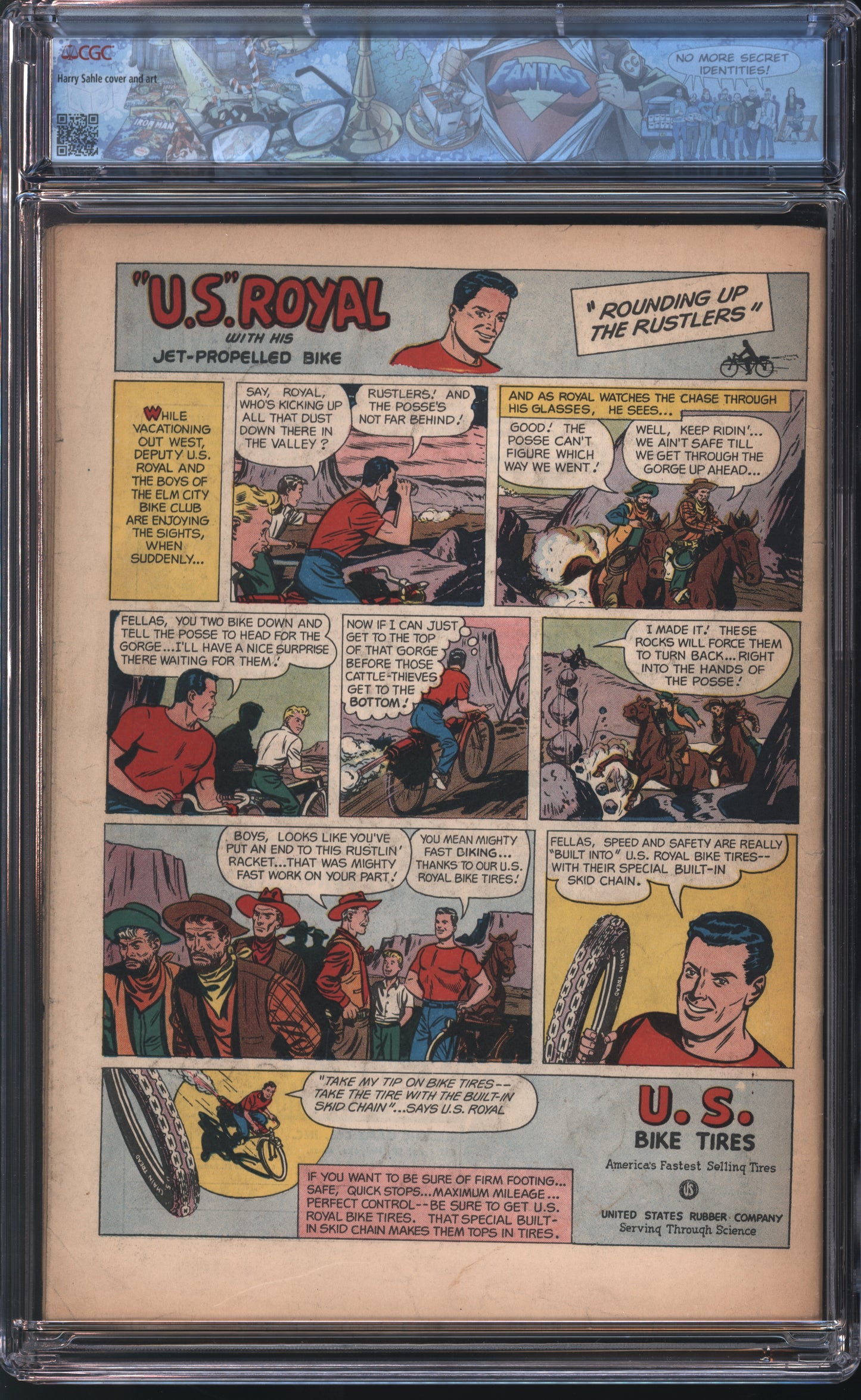 Quality Comics Candy Comics 5 8/48 FANTAST CGC 5.0 Off White pages
