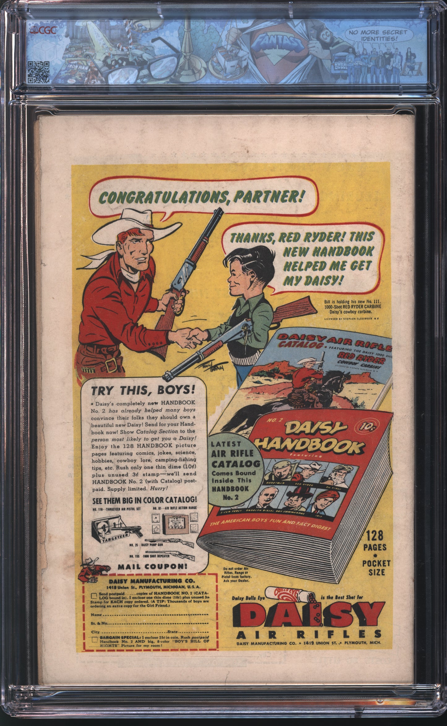 Timely Comics Nellie the Nurse #18 4/49 FANTAST CGC 4.5 Off White to White Pages