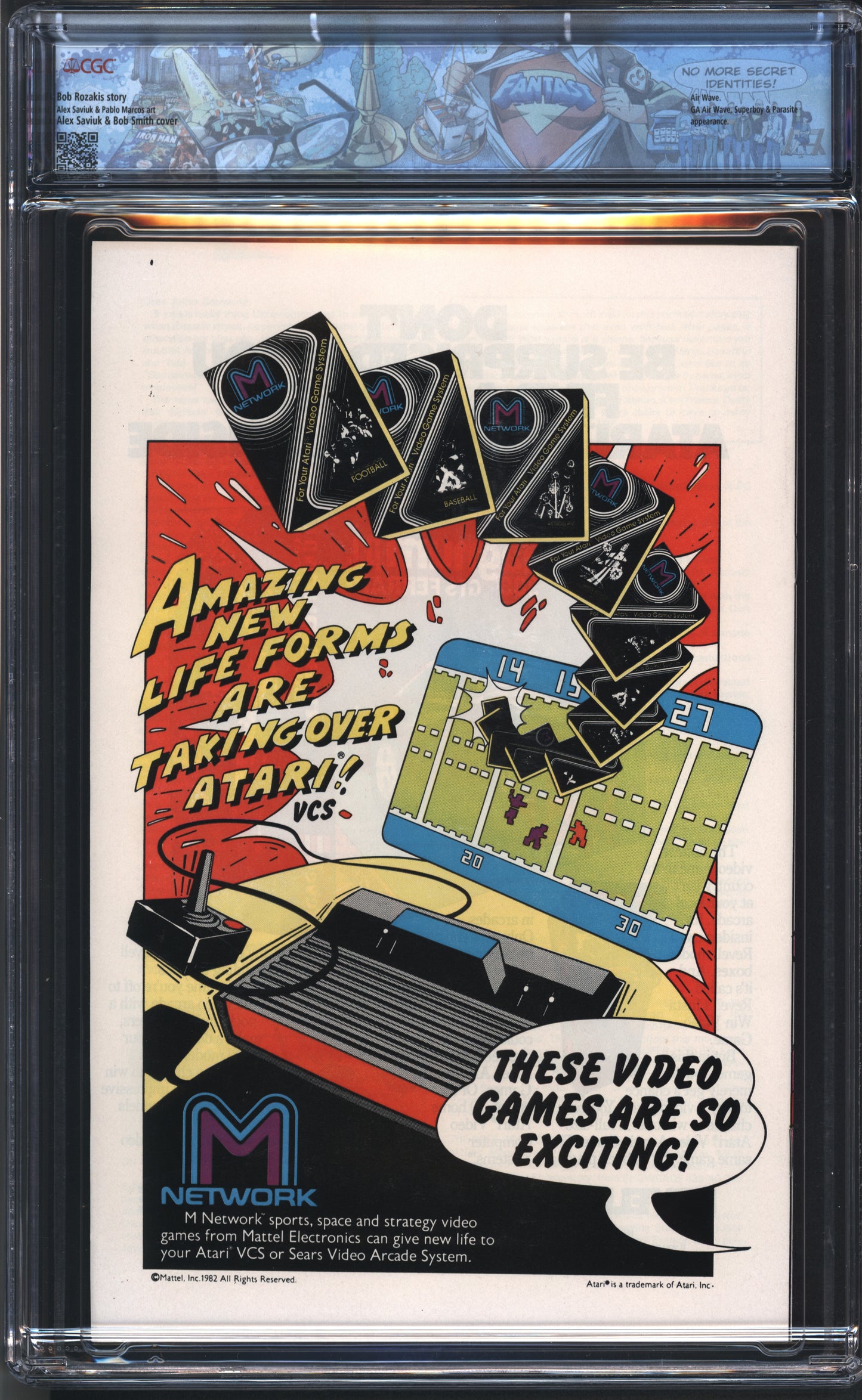D.C Comics D.C Comics Presents 55 3/83 FANTAST CGC 9.8 White Pages
