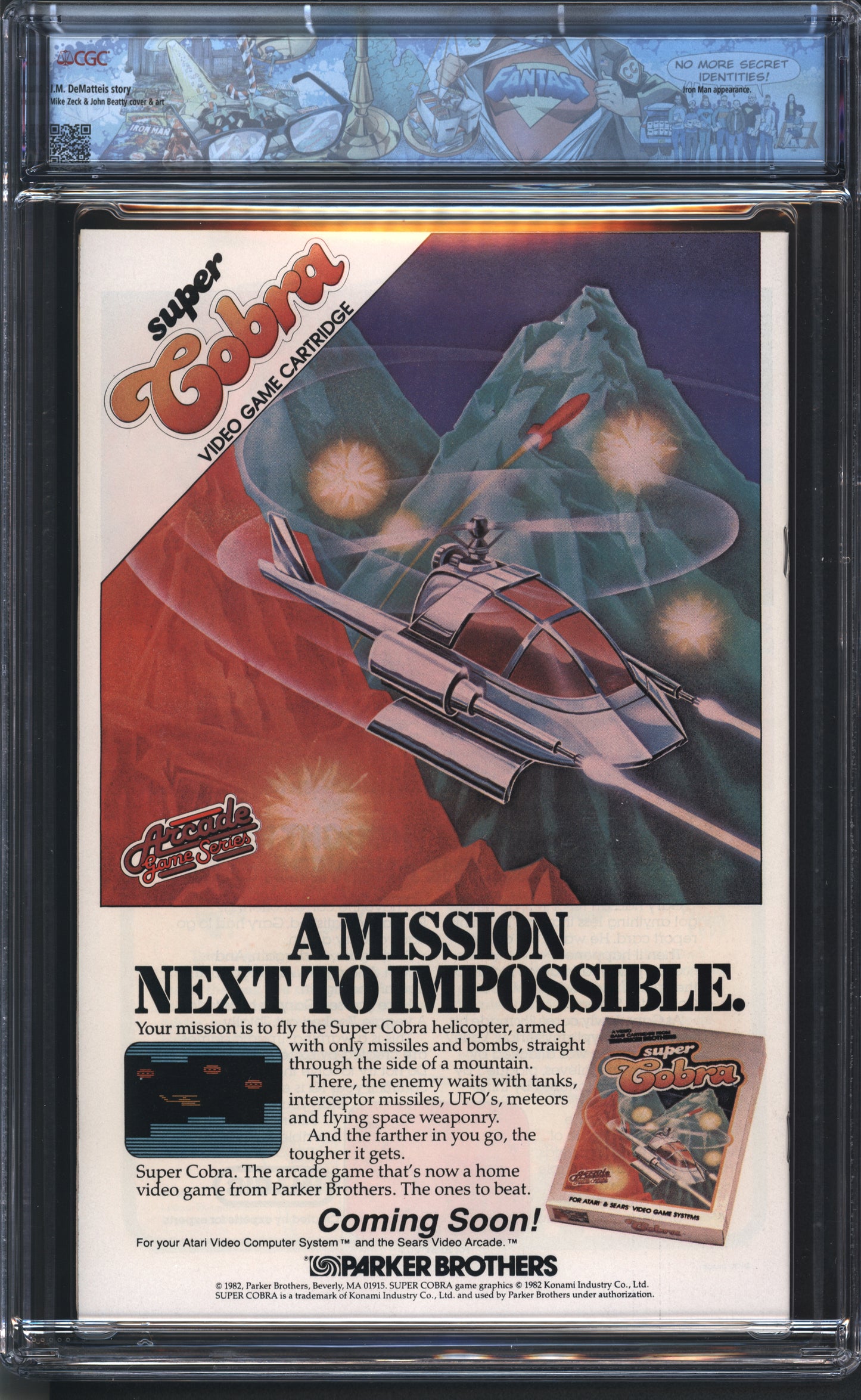 Marvel Captain America 279 3/83 FANTAST CGC 9.8 White Pages