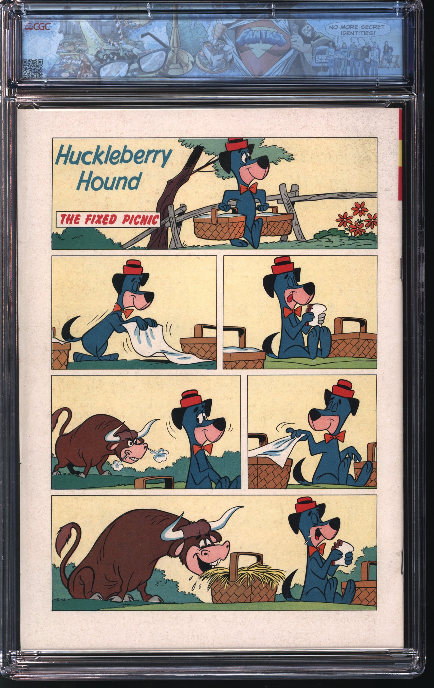 Dell Publishing Huckleberry Hound 30 7/67 FANTAST CGC 8.5 Off White to White Pages