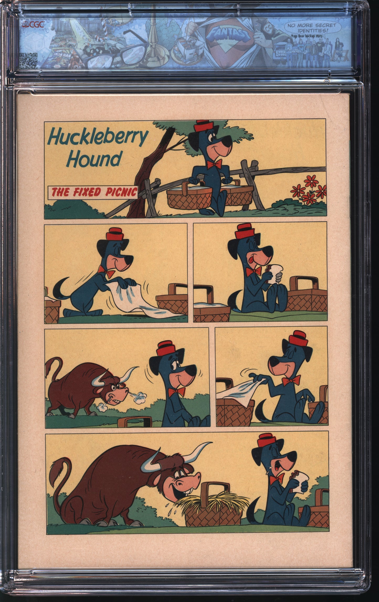 Dell Publishing Huckleberry Hound 6 7/60 FANTAST CGC 8.5 Off White to White Pages