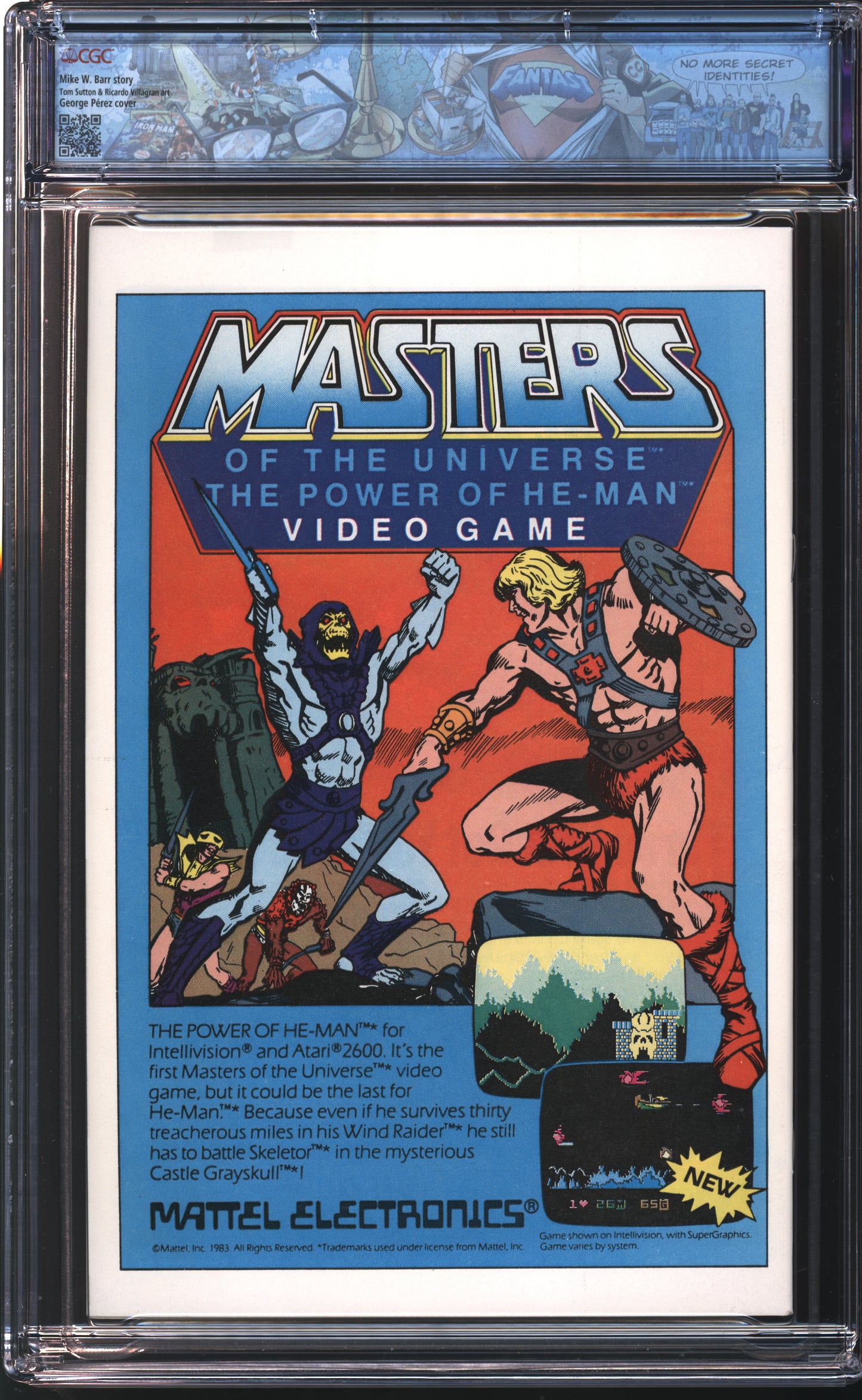 Marvel Star Trek #2 3/84 FANTAST CGC 9.8 White Pages