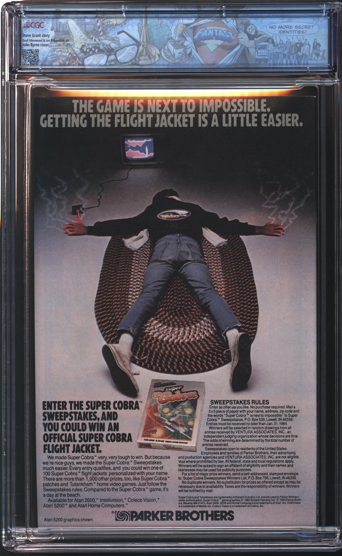 Marvel G.I. Joe #20 2/84 FANTAST CGC 9.8 White Pages