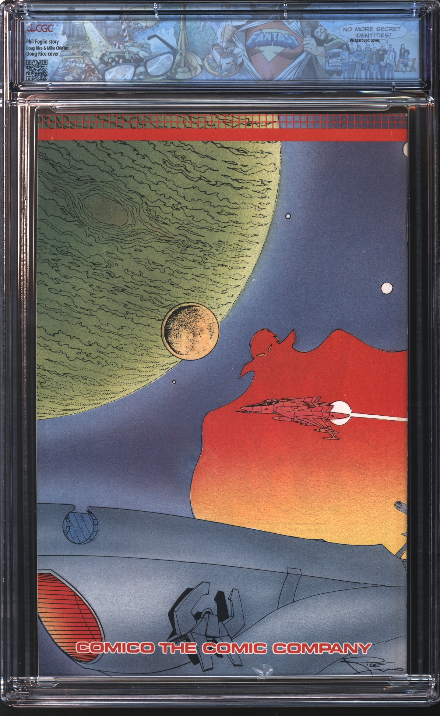 Comico Star Blazers 1 4/87 FANTAST CGC 9.4 White Pages
