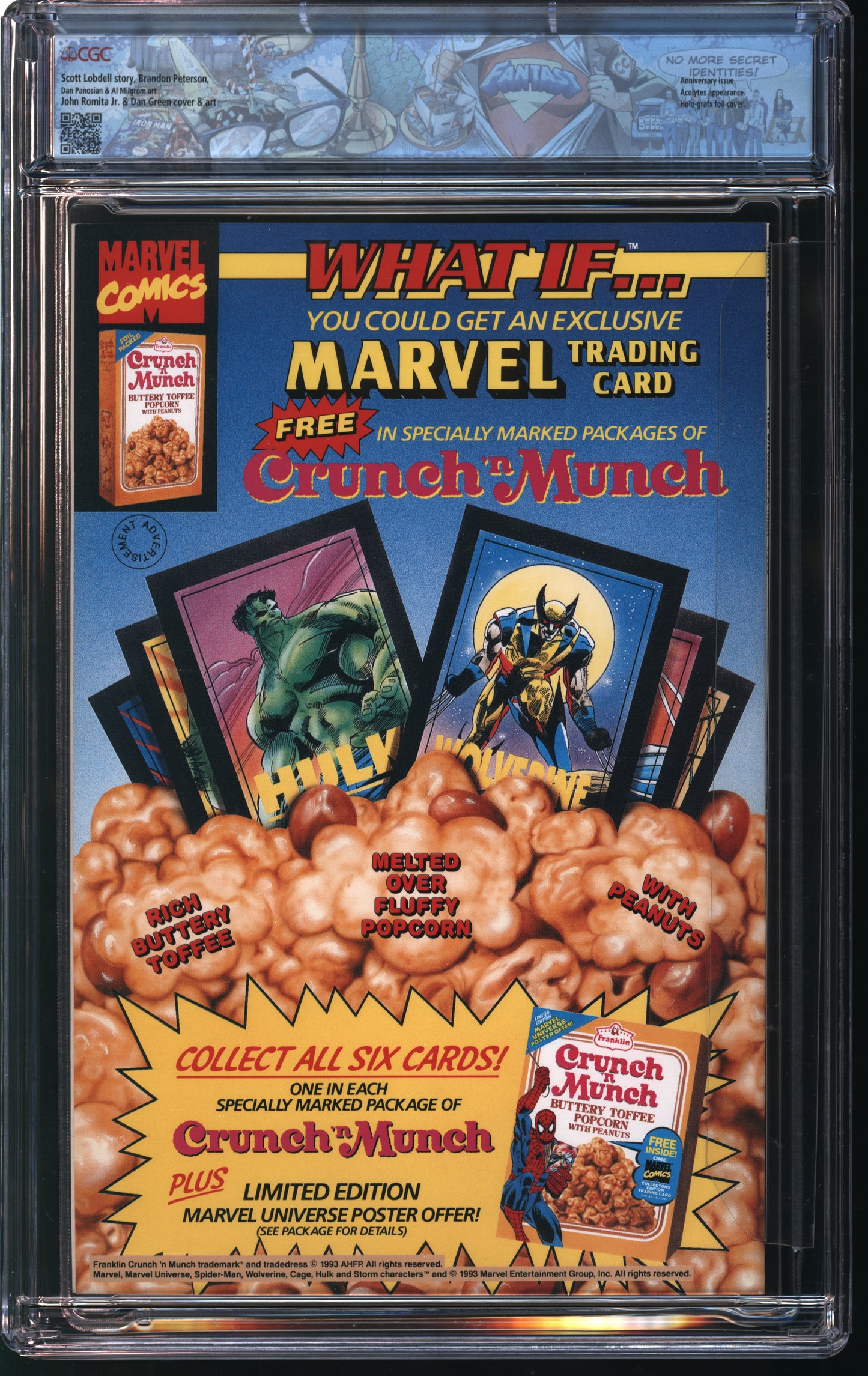 Marvel Comics Uncanny X-men #300 5/93 FANTAST CGC 9.8 White Pages