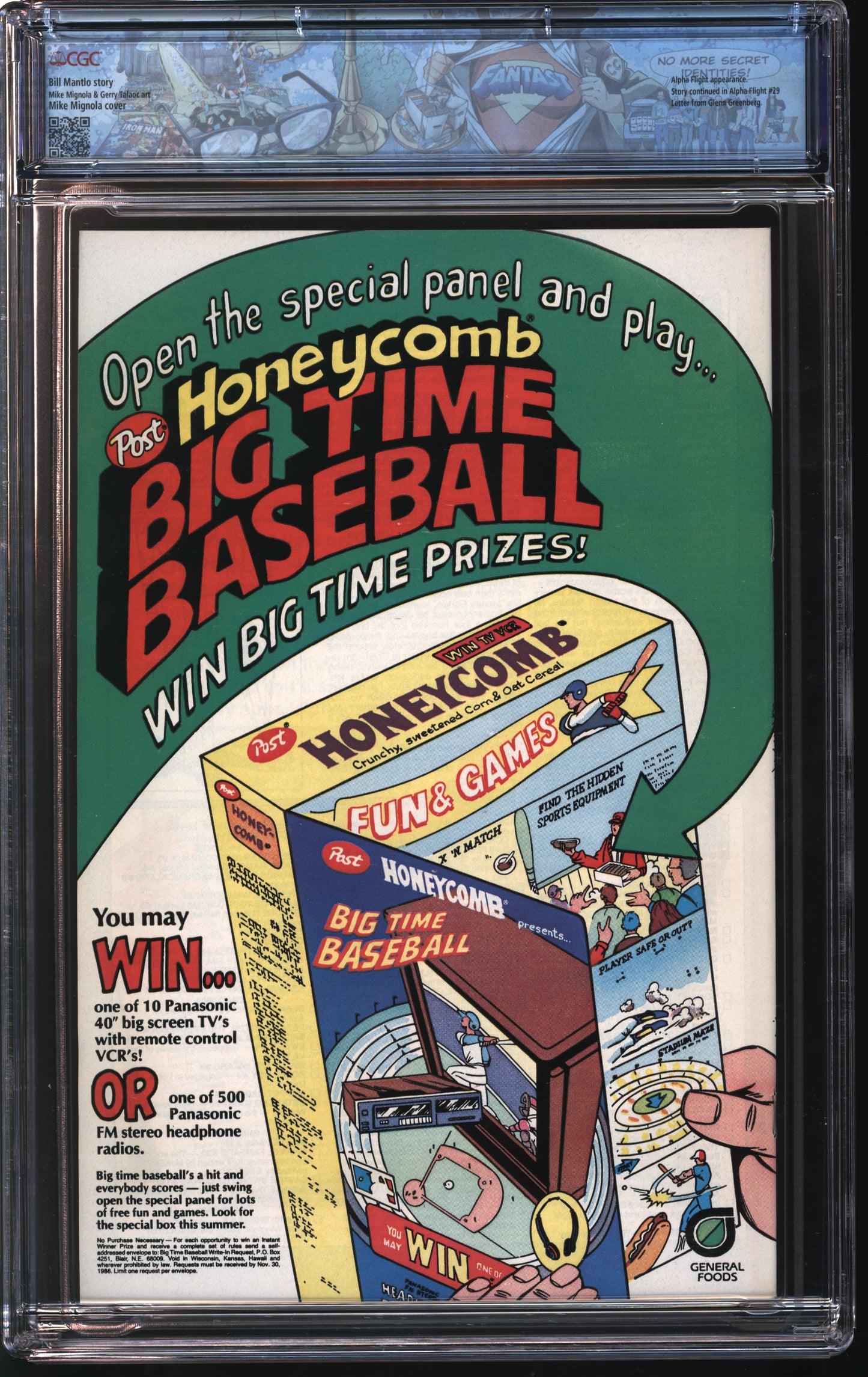Marvel Incredible Hulk #313 11/85 FANTAST CGC 9.8 White Pages