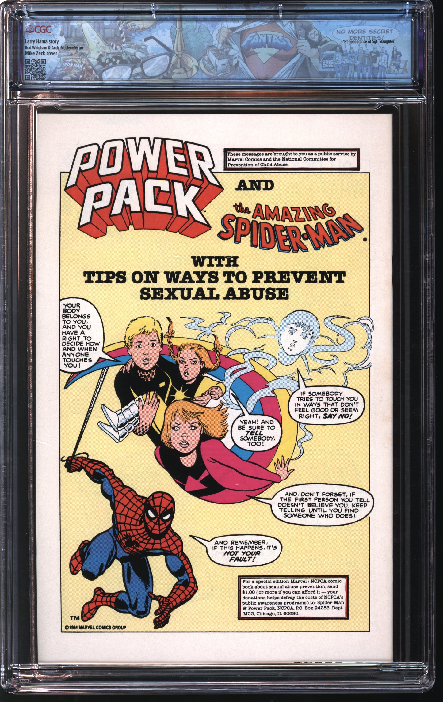 Marvel G.I. Joe 48 6/86 FANTAST CGC 9.8 White Pages