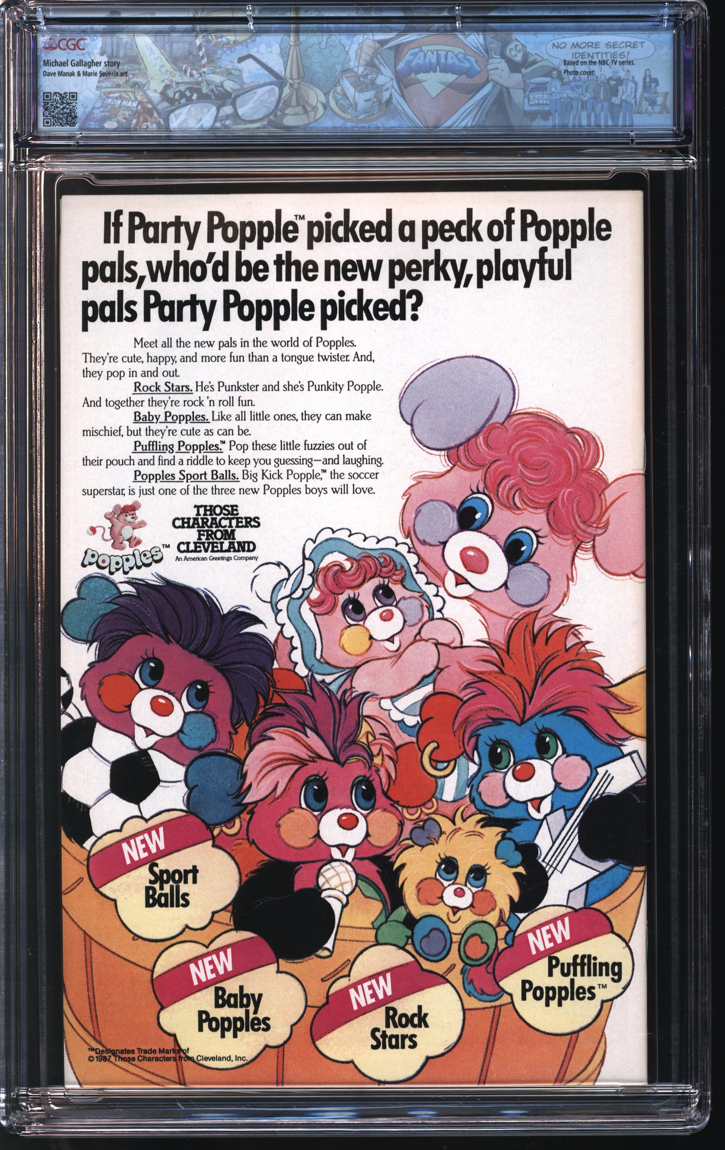 Marvel Alf 1 3/88 FANTAST CGC 9.6 White Pages