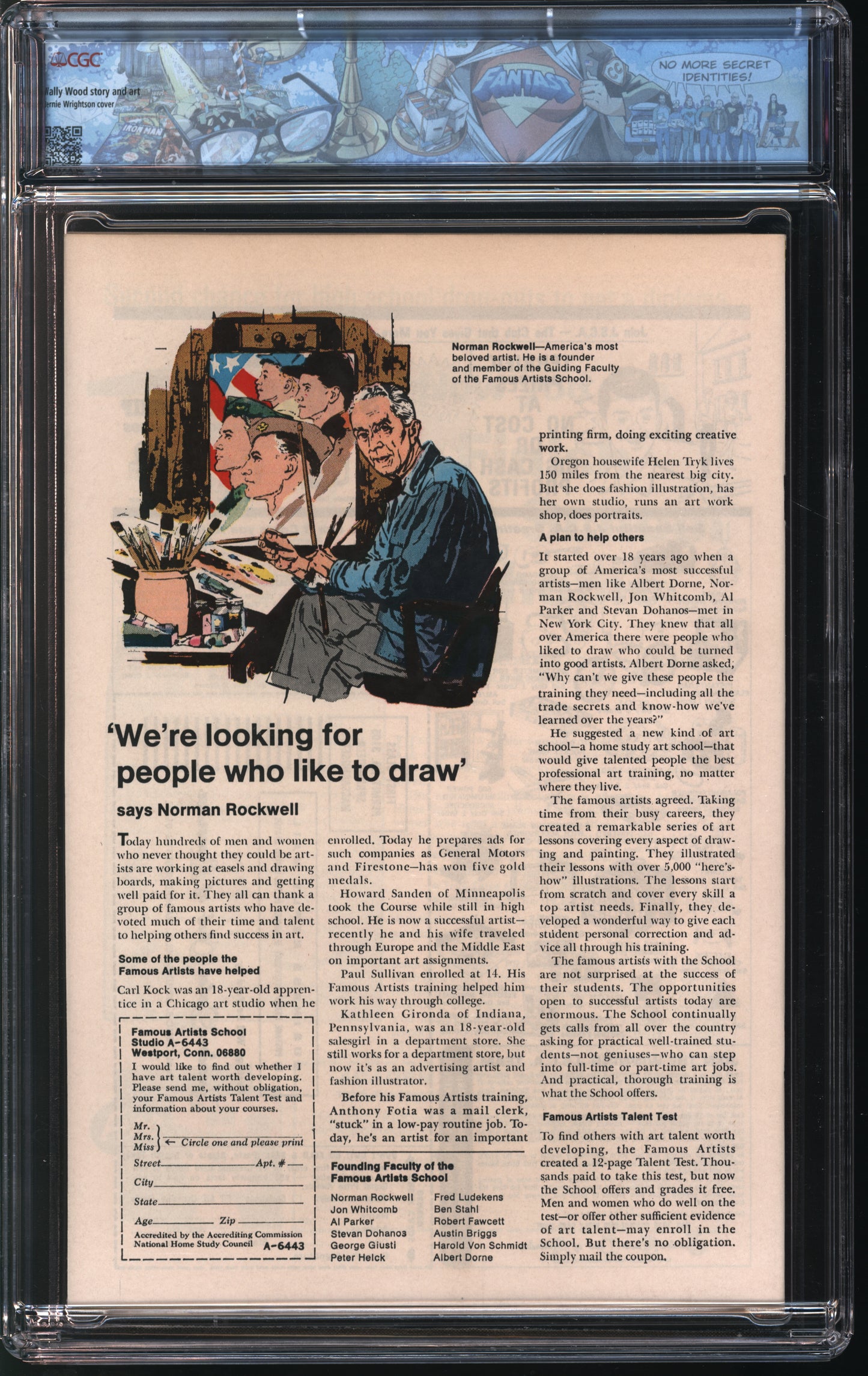 Marvel Comics Tower of Shadows 8 11/70 FANTAST CGC 9.6 Off White to White Pages
