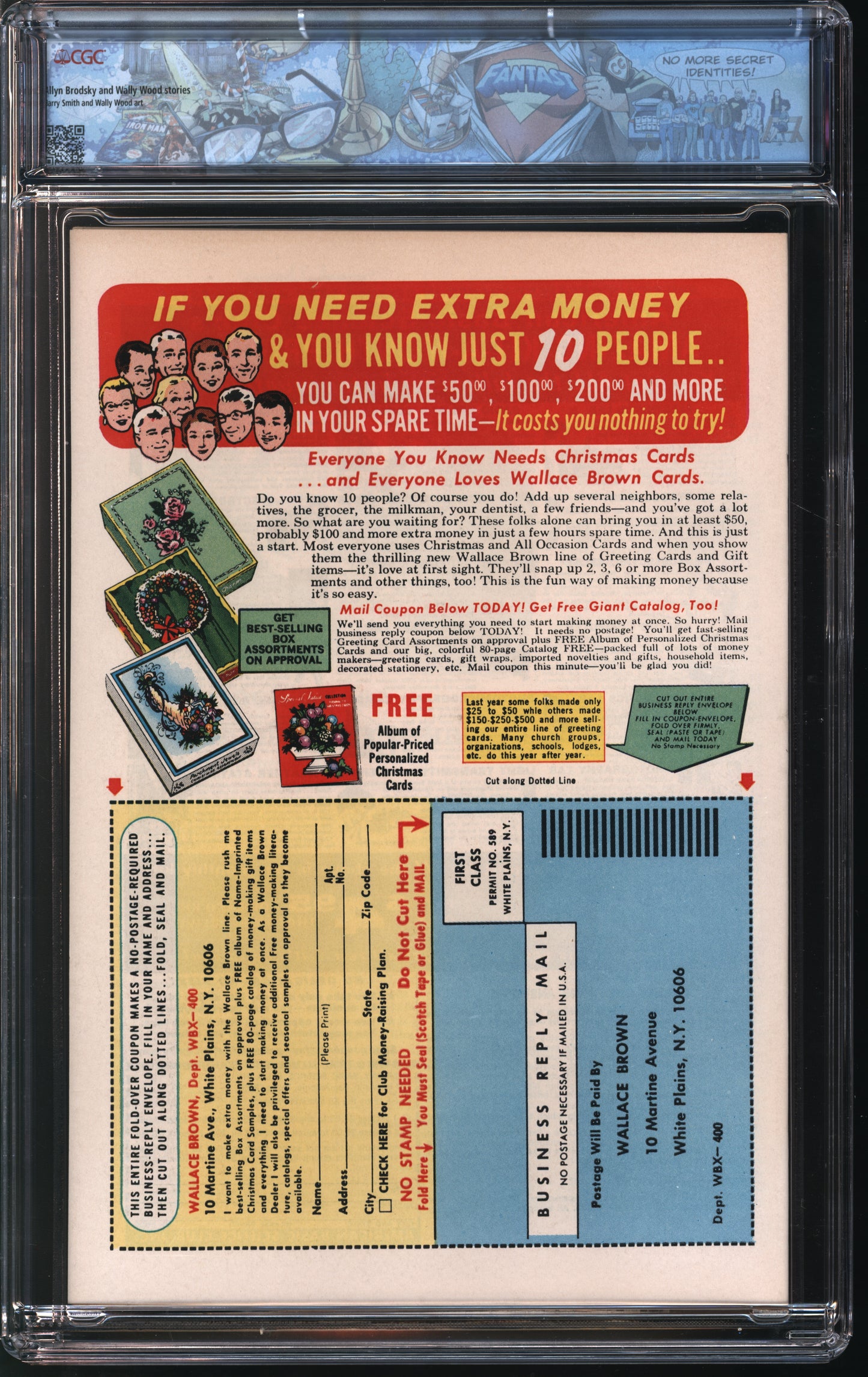 Marvel Comics Tower of Shadows #7 9/70 FANTAST CGC 9.4 Off White to White Pages
