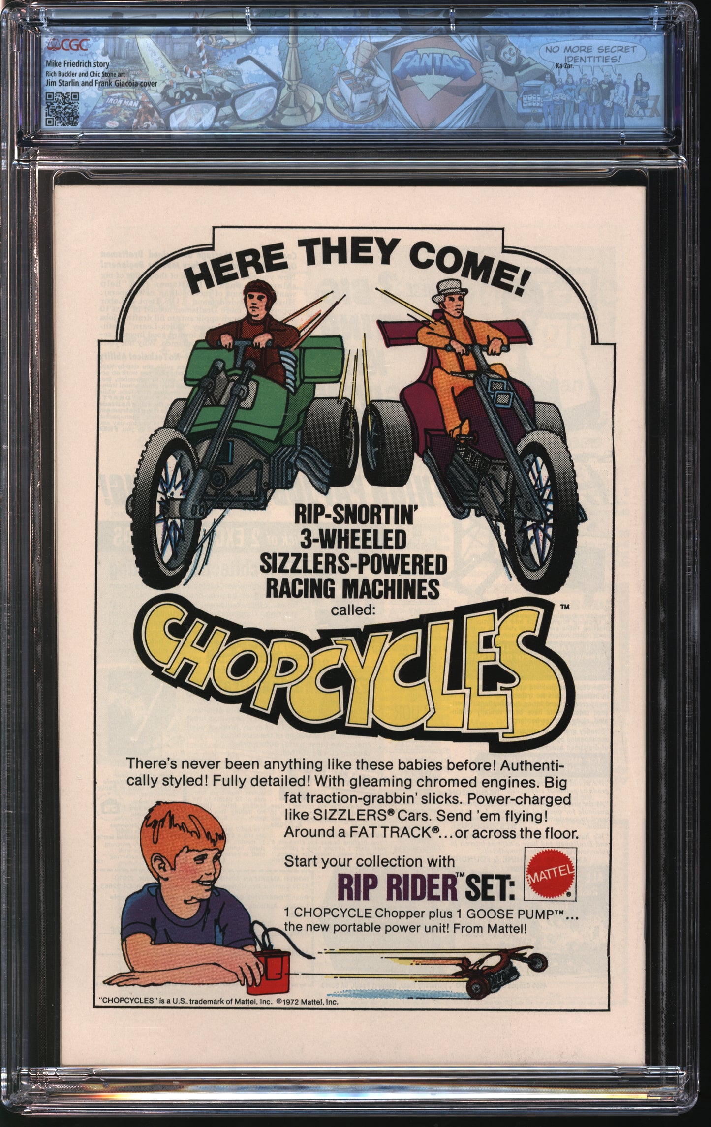 Marvel Comics Astonishing Tales 16 2/73 FANTAST CGC 9.2 White Pages