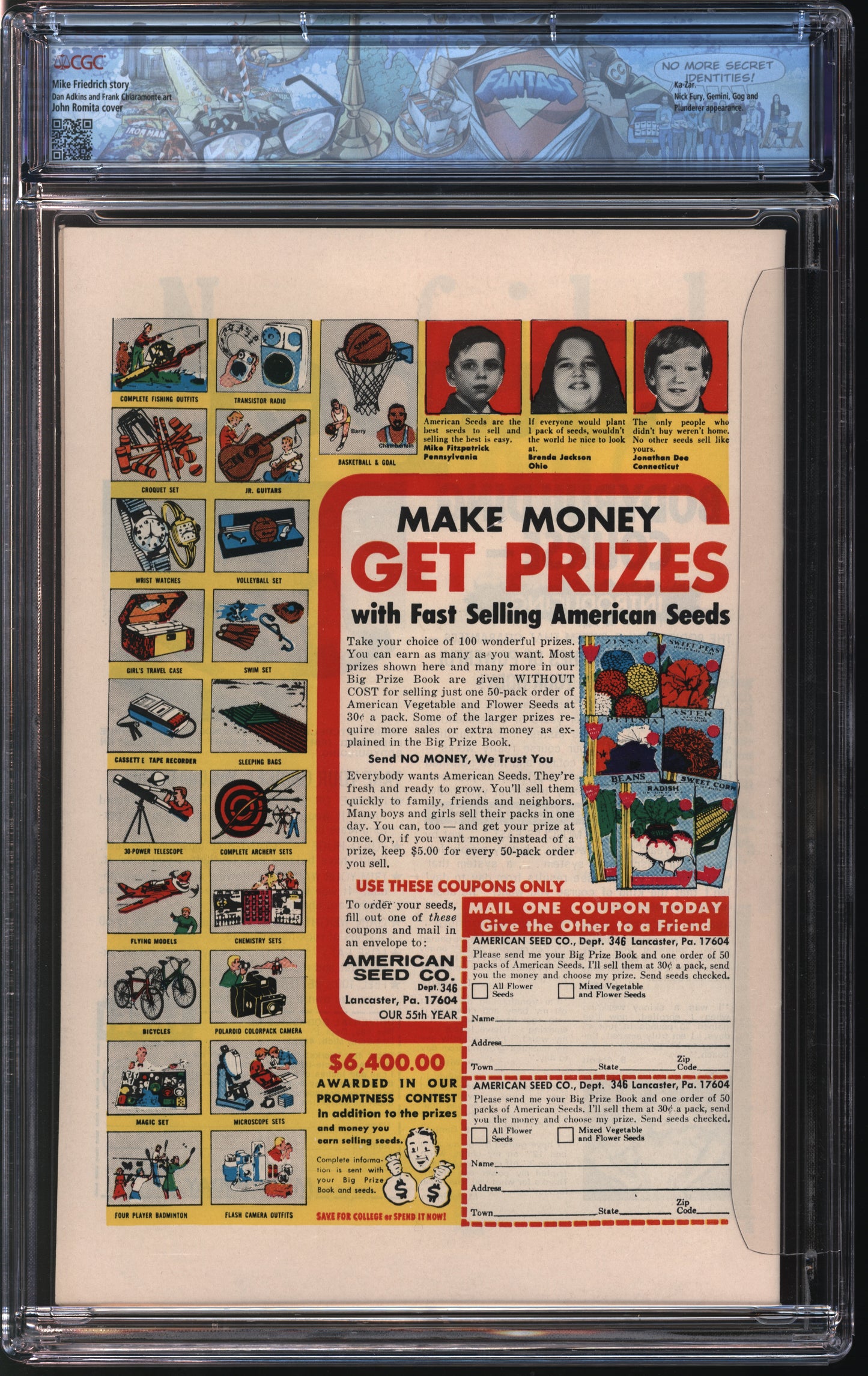 Marvel Comics Astonishing Tales 18 6/73 FANTAST CGC 9.6 White Pages
