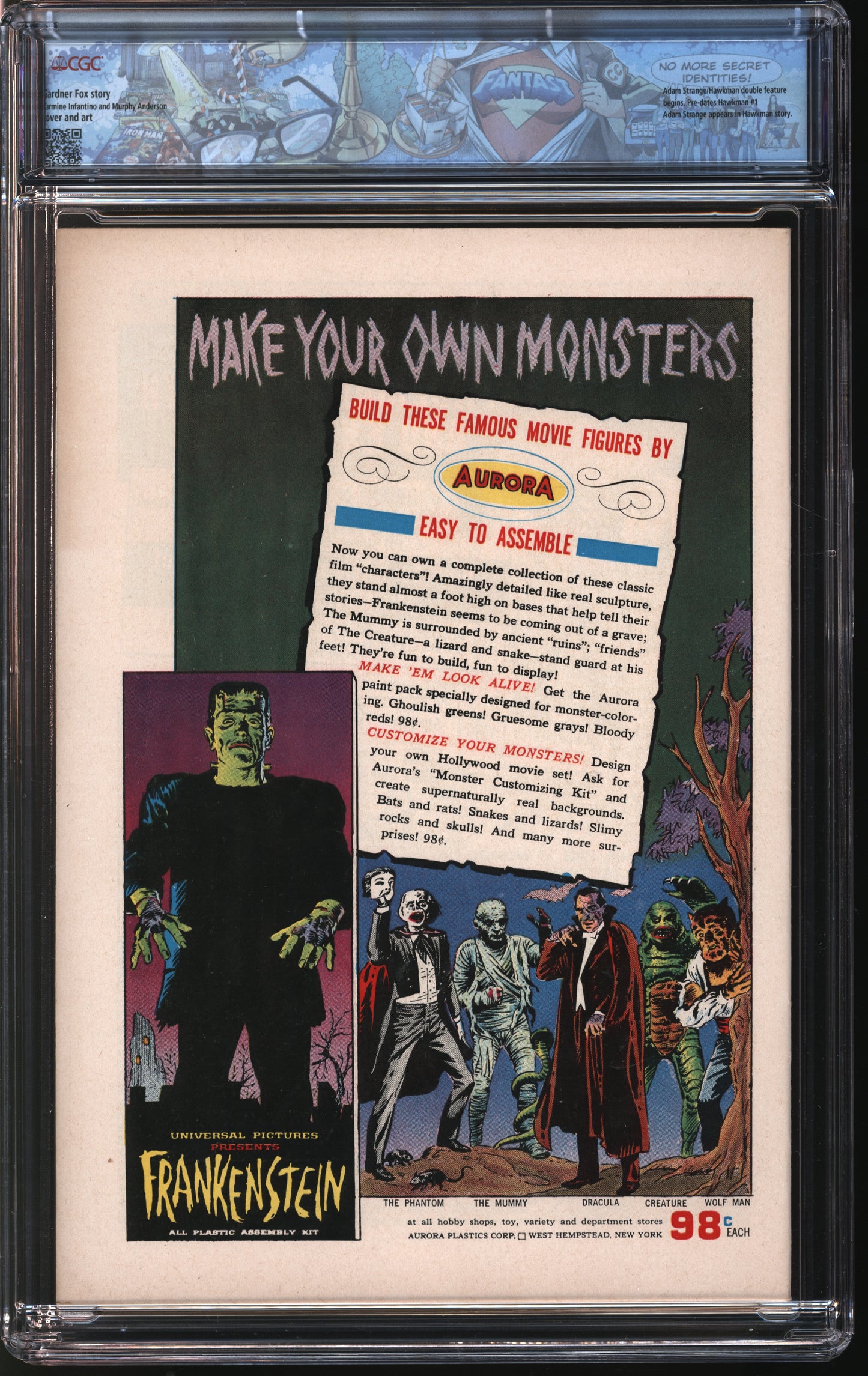 D.C. Comics Mystery in Space #87 11/63 FANTAST CGC 8.5 Off White to White pages