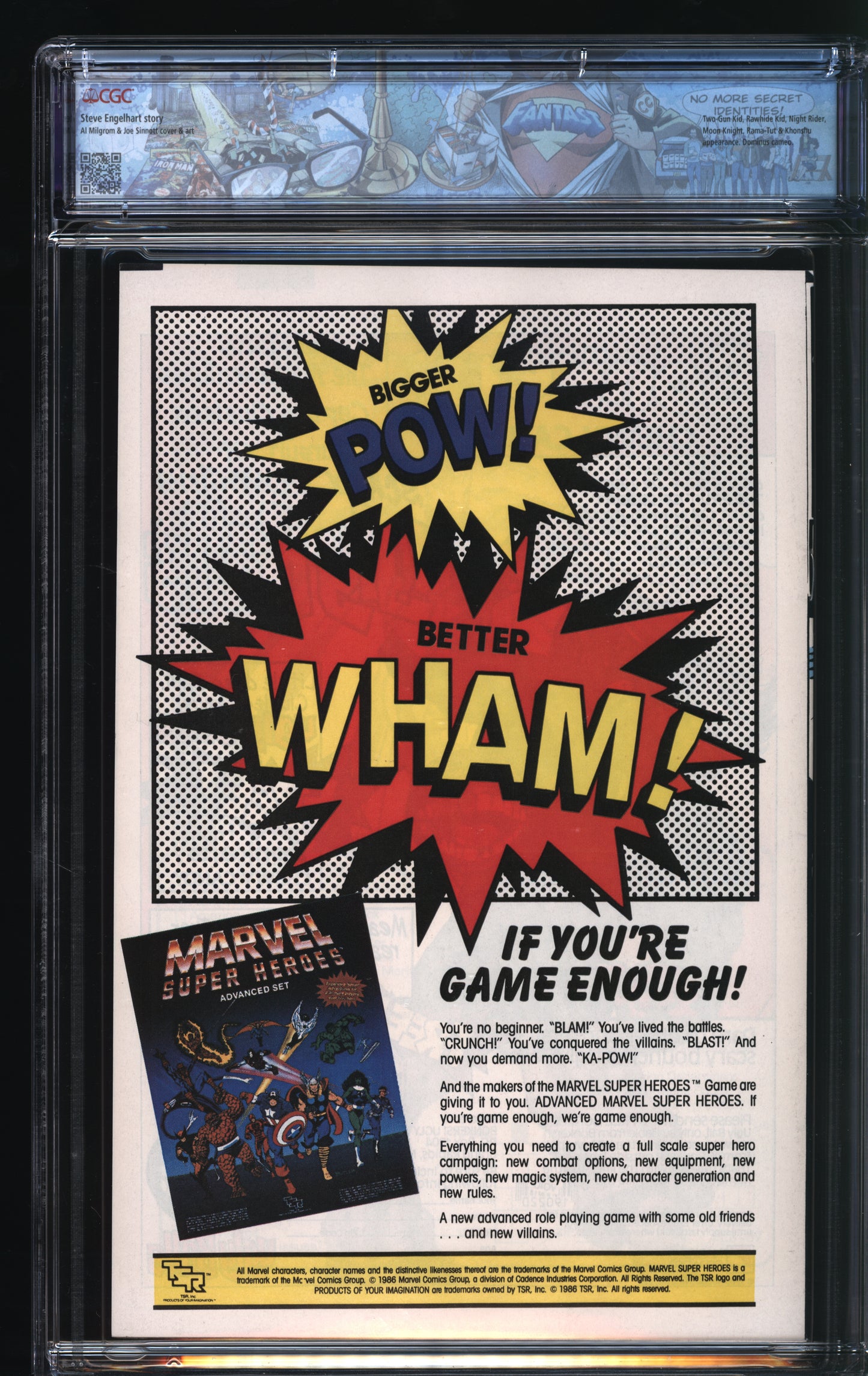 Marvel Comics West Coast Avengers 21 6/87 FANTAST CGC 9.8 White pages