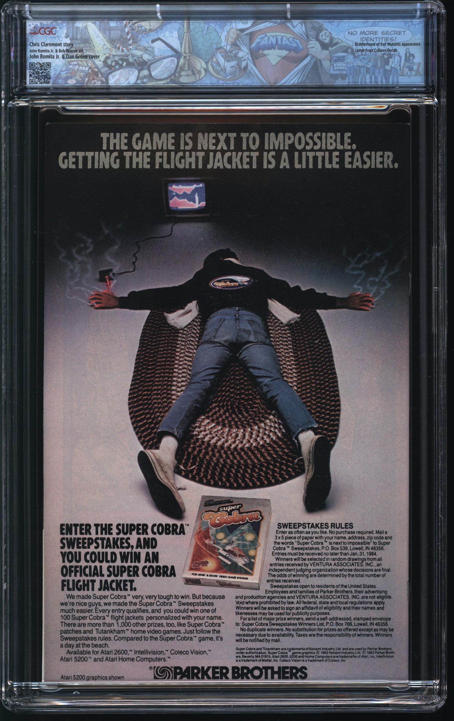 Marvel Comics Uncanny X-Men 178 2/84 FANTAST CGC 9.8 White Pages
