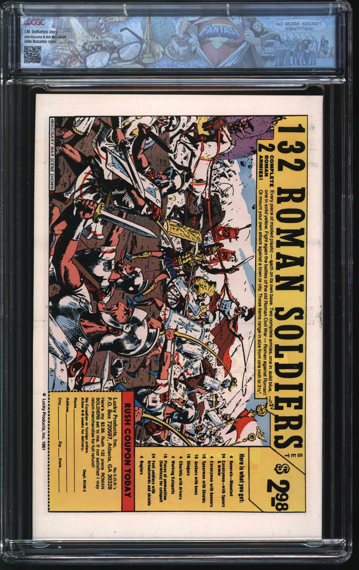 Marvel Comics Conan the Barbarian 120 3/81 FANTAST CGC 9.8 White Pages