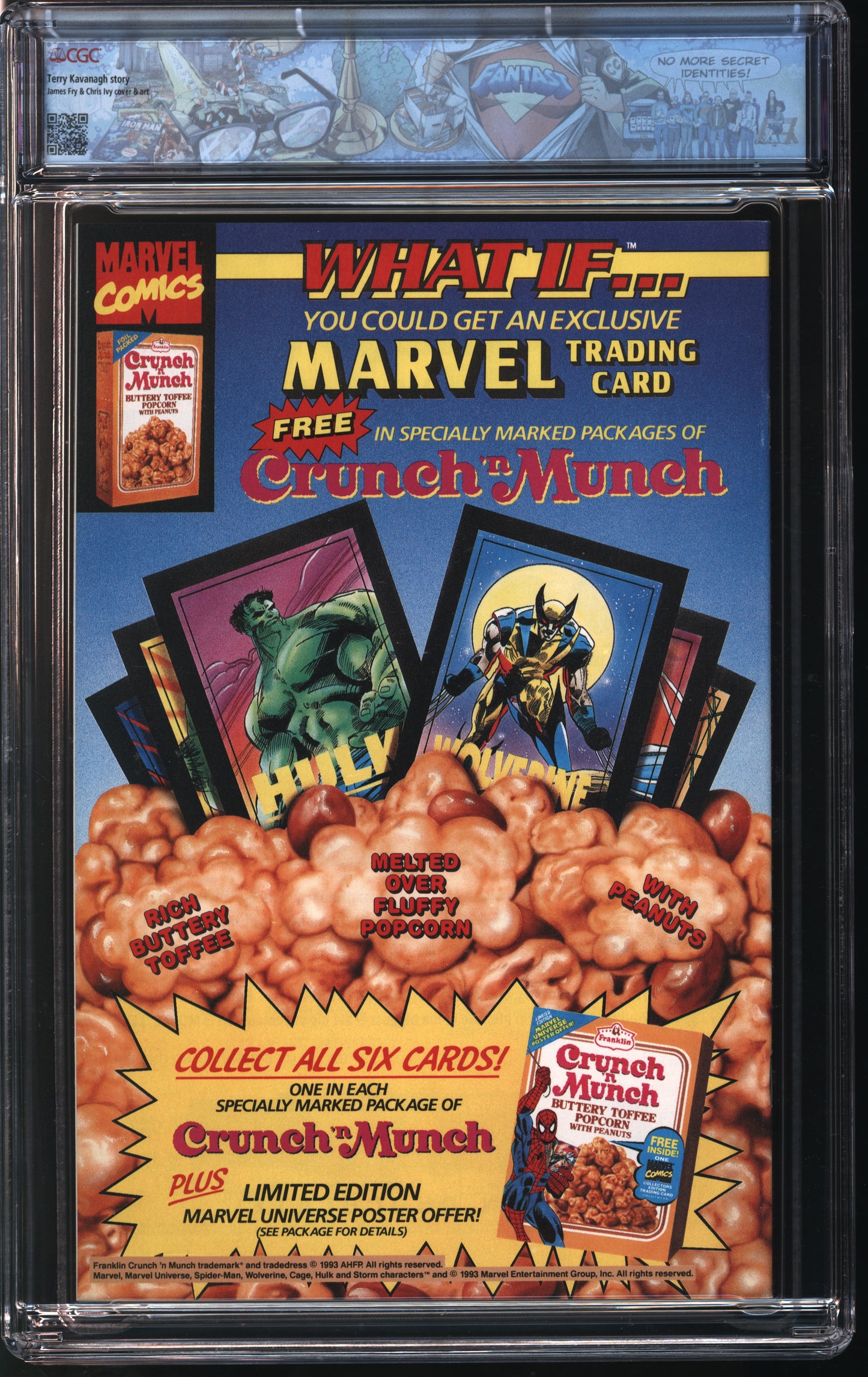Marvel Comics Marc Spector: Moon Knight 49 4/93 FANTAST CGC 9.8 White Pages