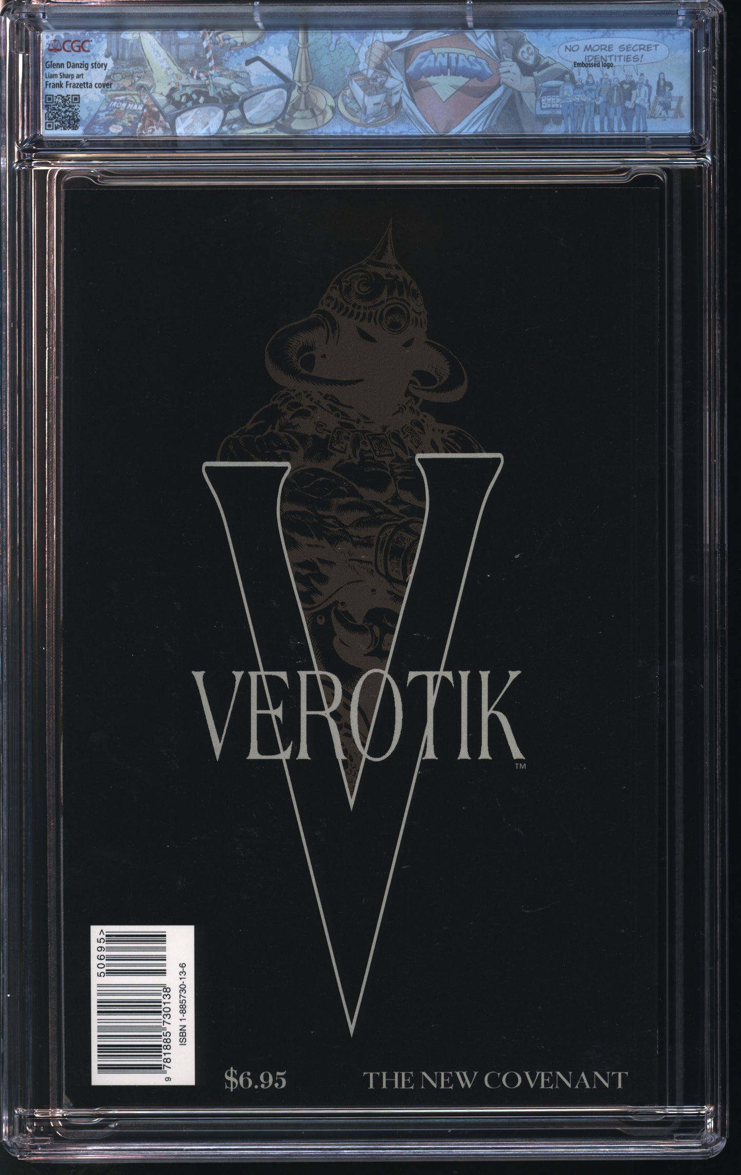 Verotik Death Dealer 3 4/97 FANTAST CGC 9.8 White Pages