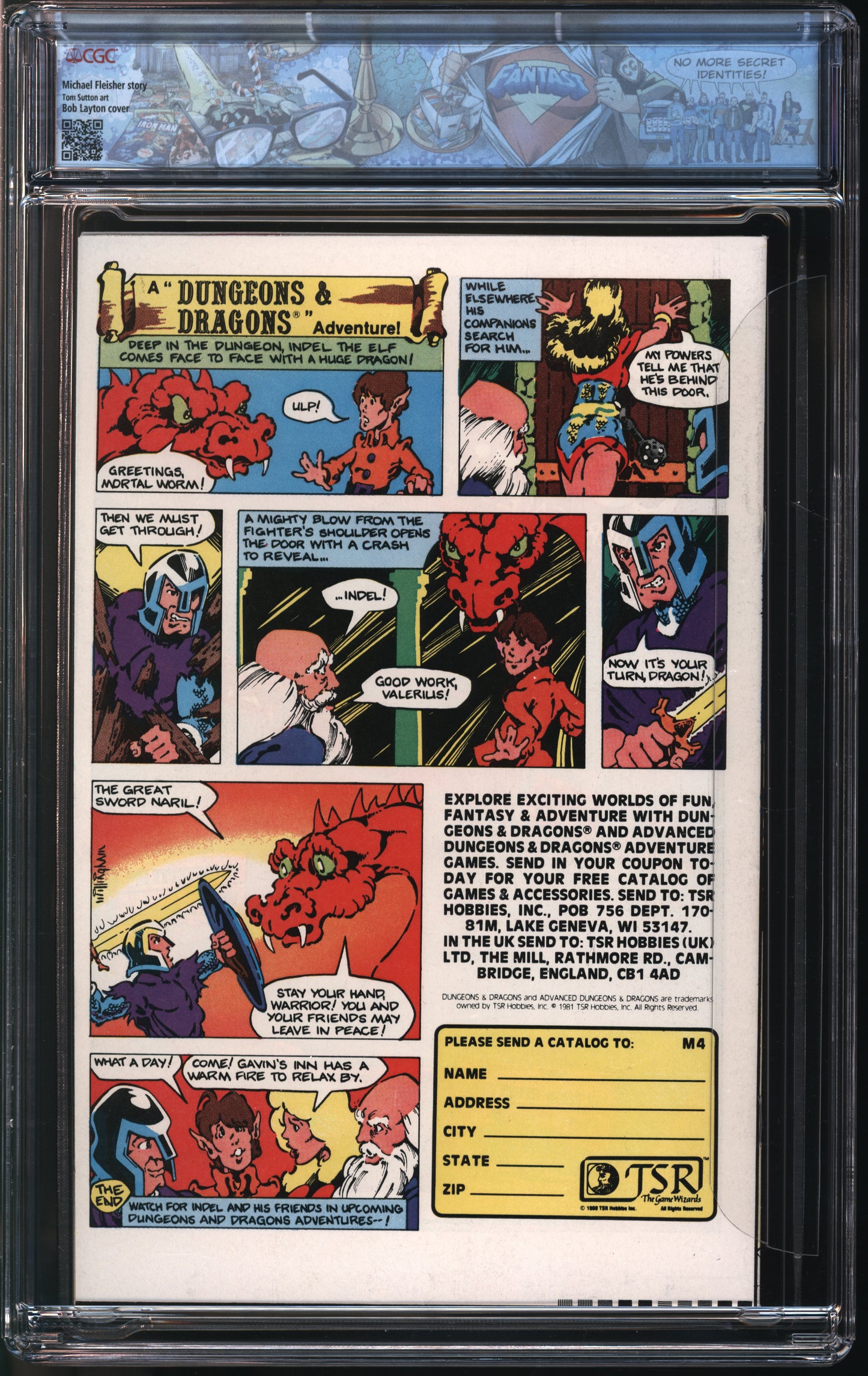 Marvel Comics Ghost Rider 66 3/83 FANTAST CGC 9.8 White Pages