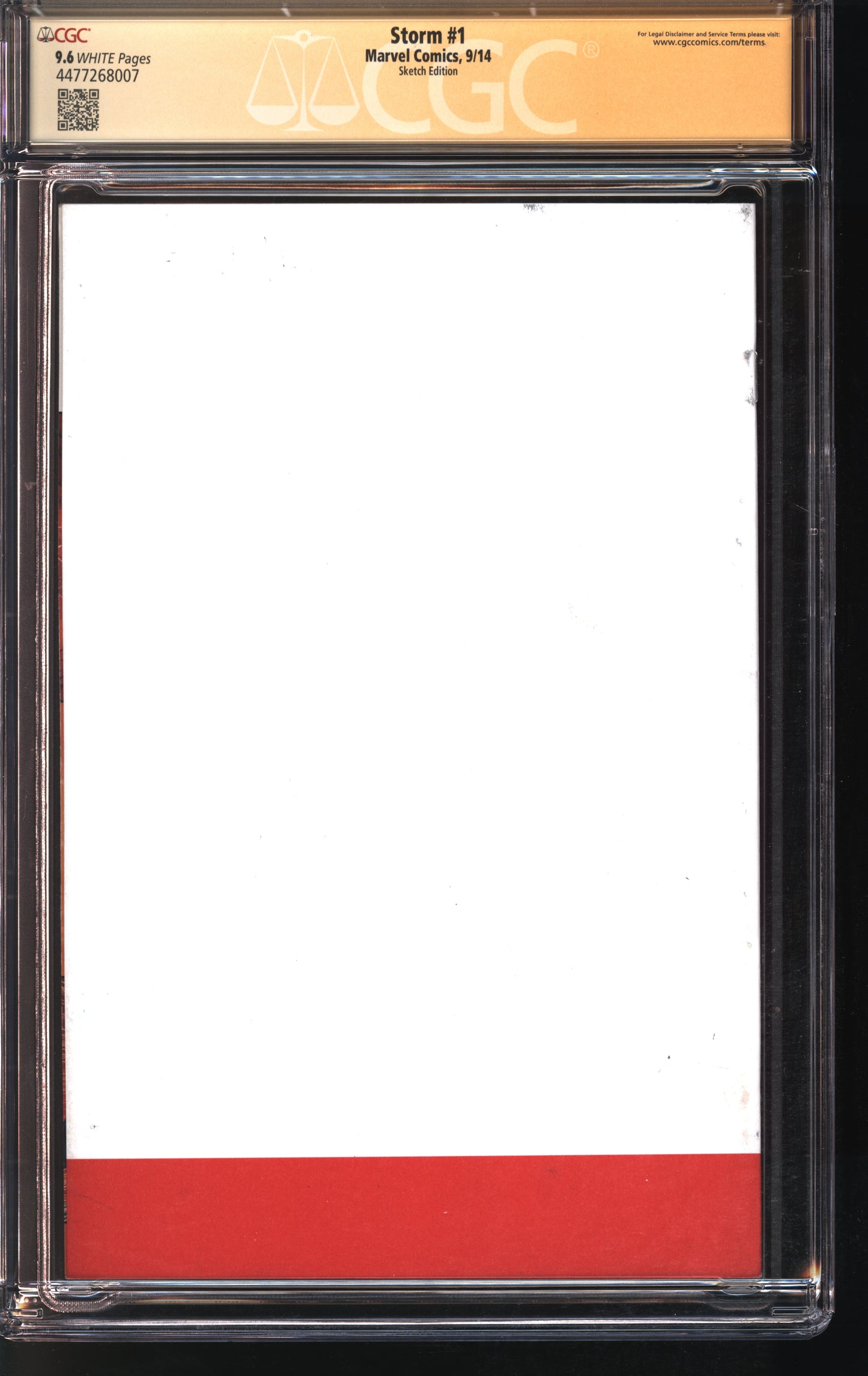 CGC Signature Series Storm Sketch