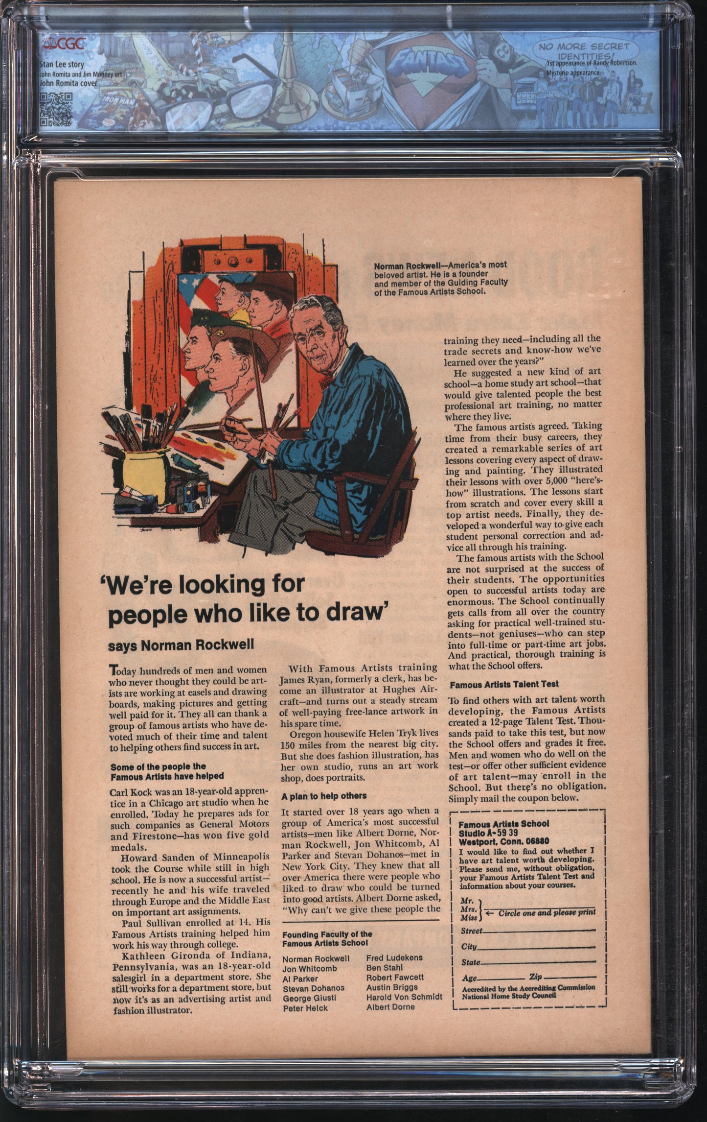Marvel Amazing Spider-Man #67 12/68 FANTAST CGC 8.0 Off-White to White Pages