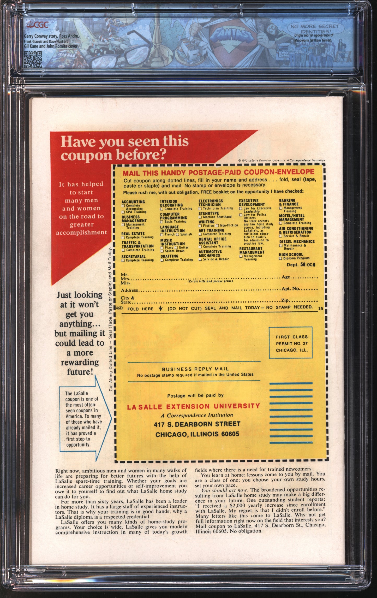 Marvel Amazing Spider-Man #138 11/74 FANTAST CGC 7.5 White Pages