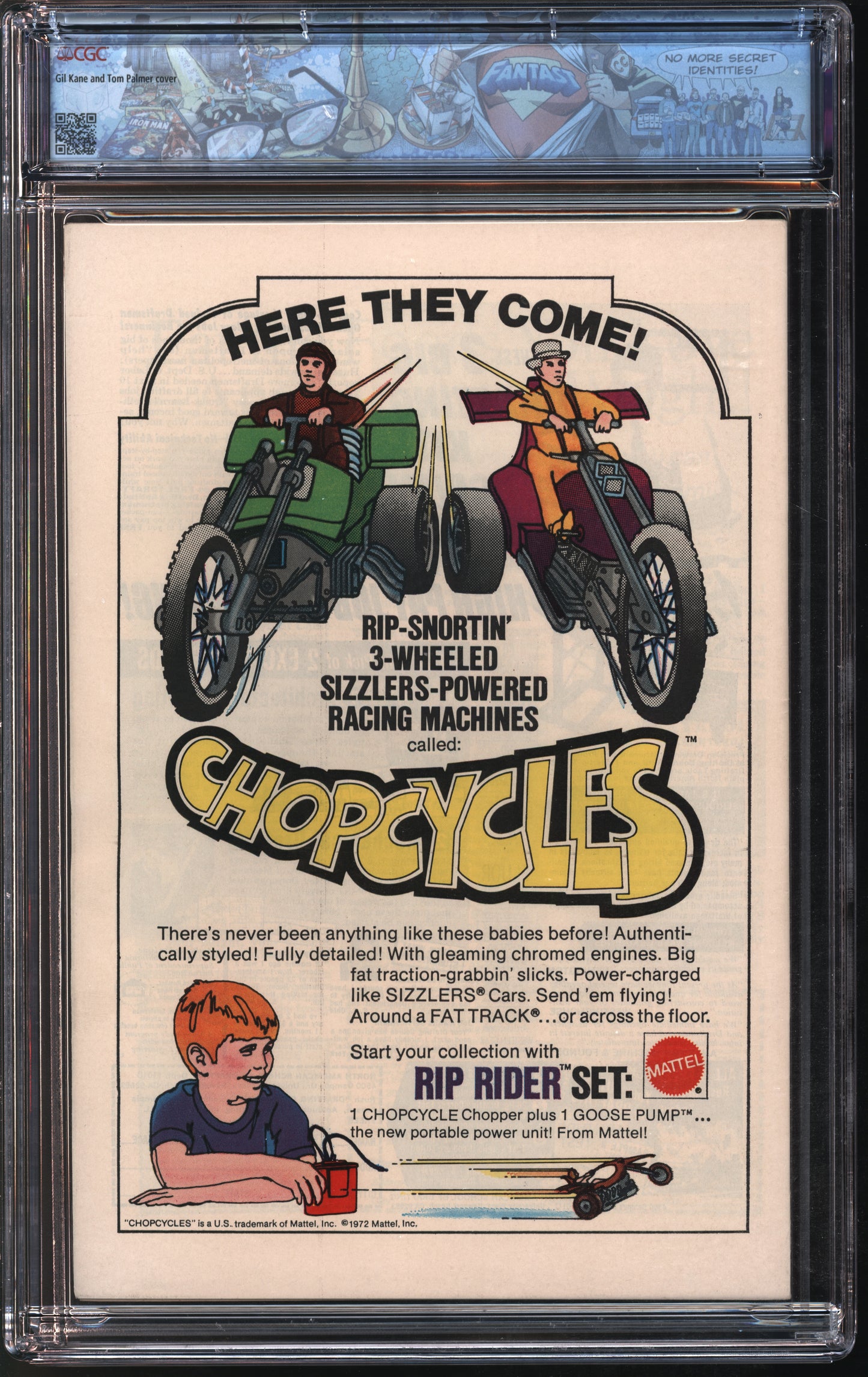 Marvel Comics Crypt of Shadows #1 1/73 FANTAST CGC 9.0 White Pages