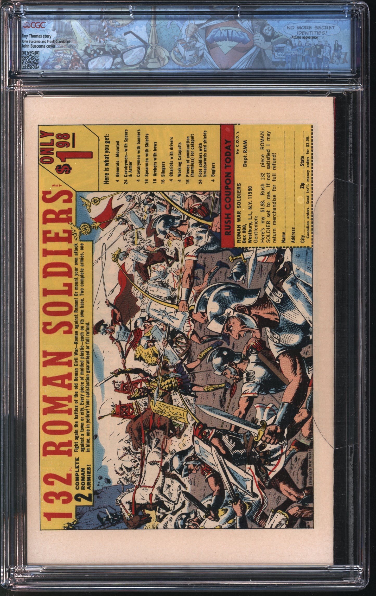 Marvel Sub-Mariner 4 8/68 FANTAST CGC 9.4 White Pages