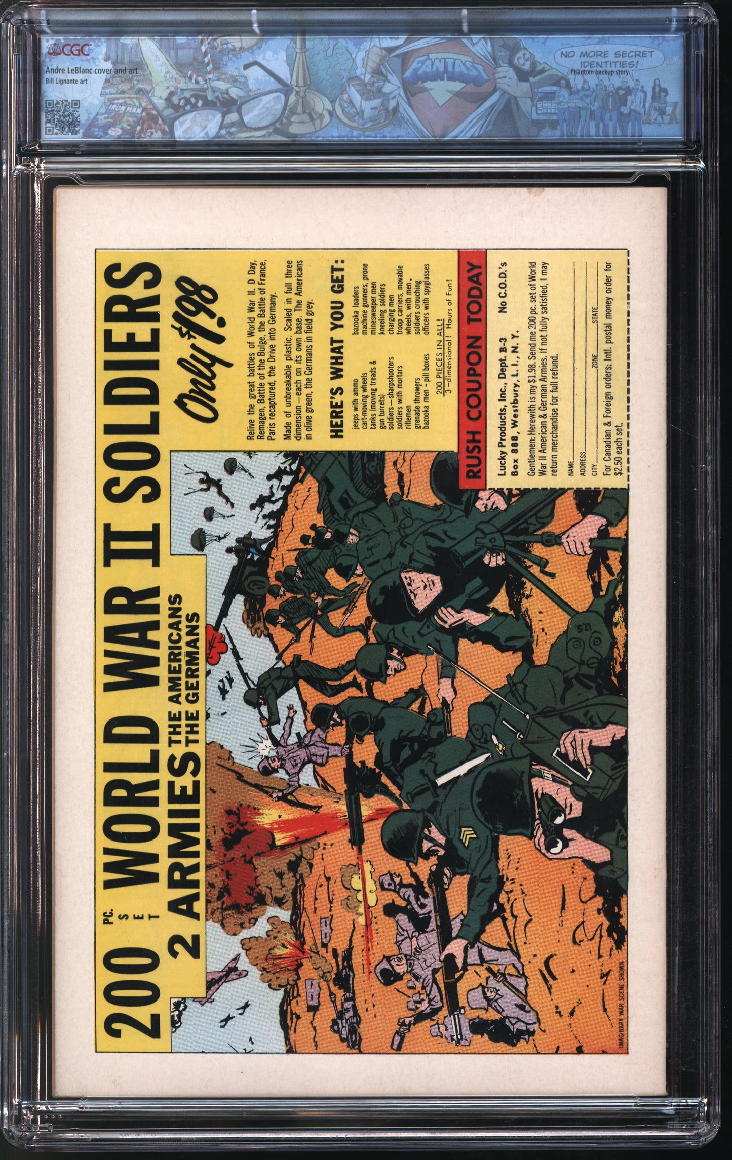 King Features Synd. Mandrake the Magician #3 1/67 FANTAST CGC 8.5 Off-White to White Pages