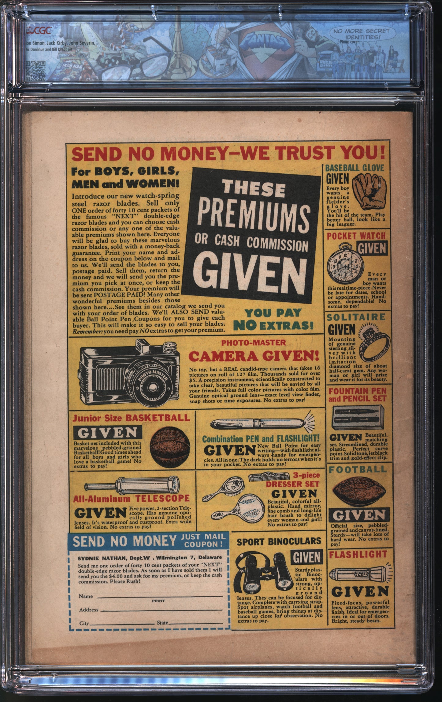 Prize Publications Western Love #2 9-10/49 FANTAST CGC 4.0 Cream to Off-White Pages