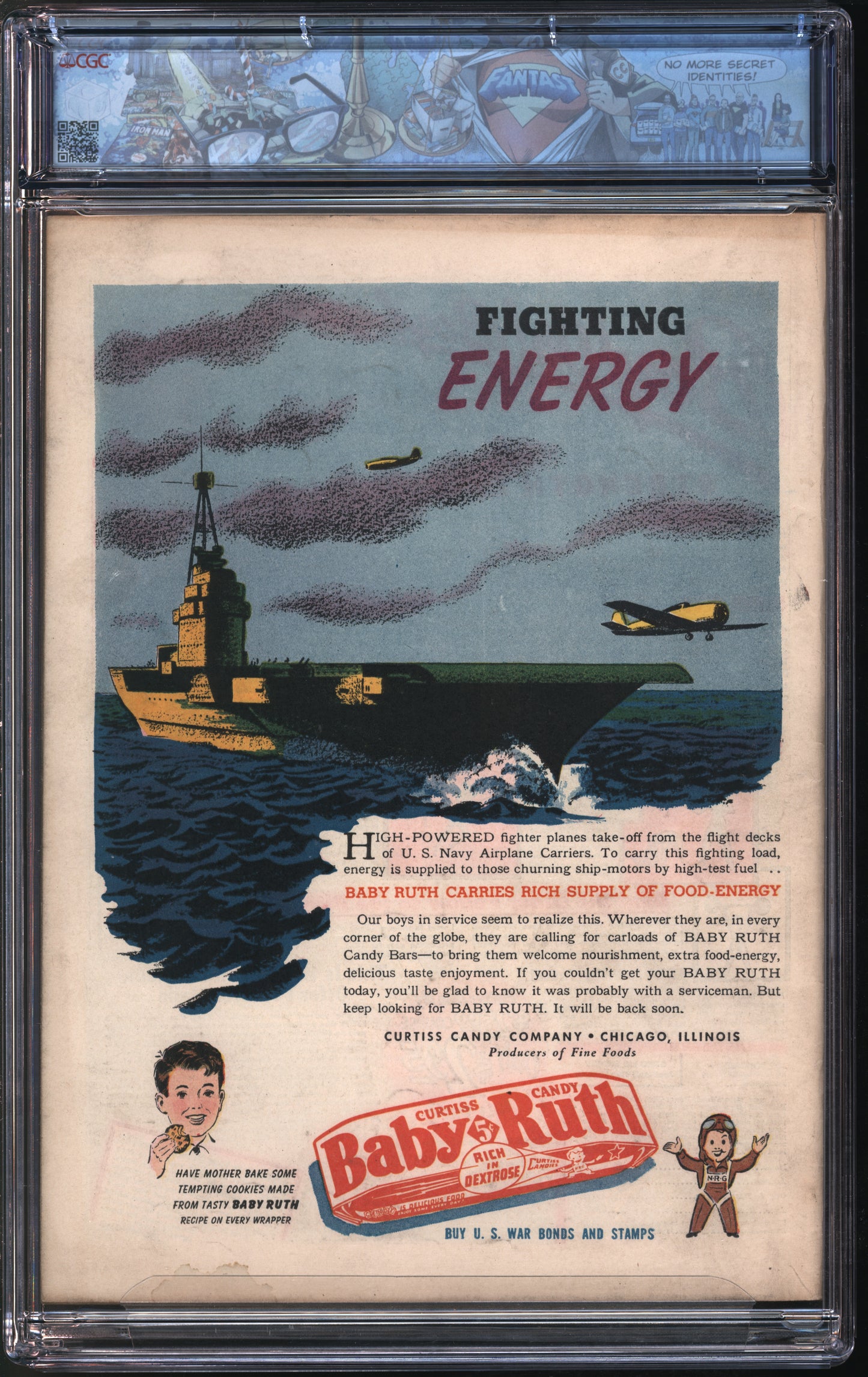 Parents Magazine True Aviation Picture Stories #6 Winter 1943 FANTAST CGC 7.5 Off-White Pages