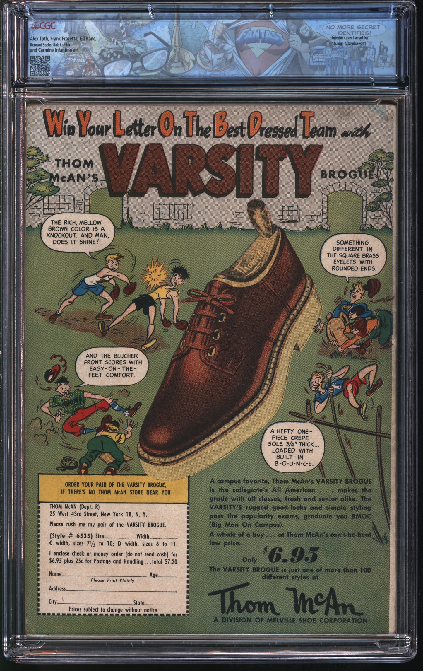 D.C. Comics Jimmy Wakely #7 9-10/50 FANTAST CGC 5.0 Off-White to White Pages