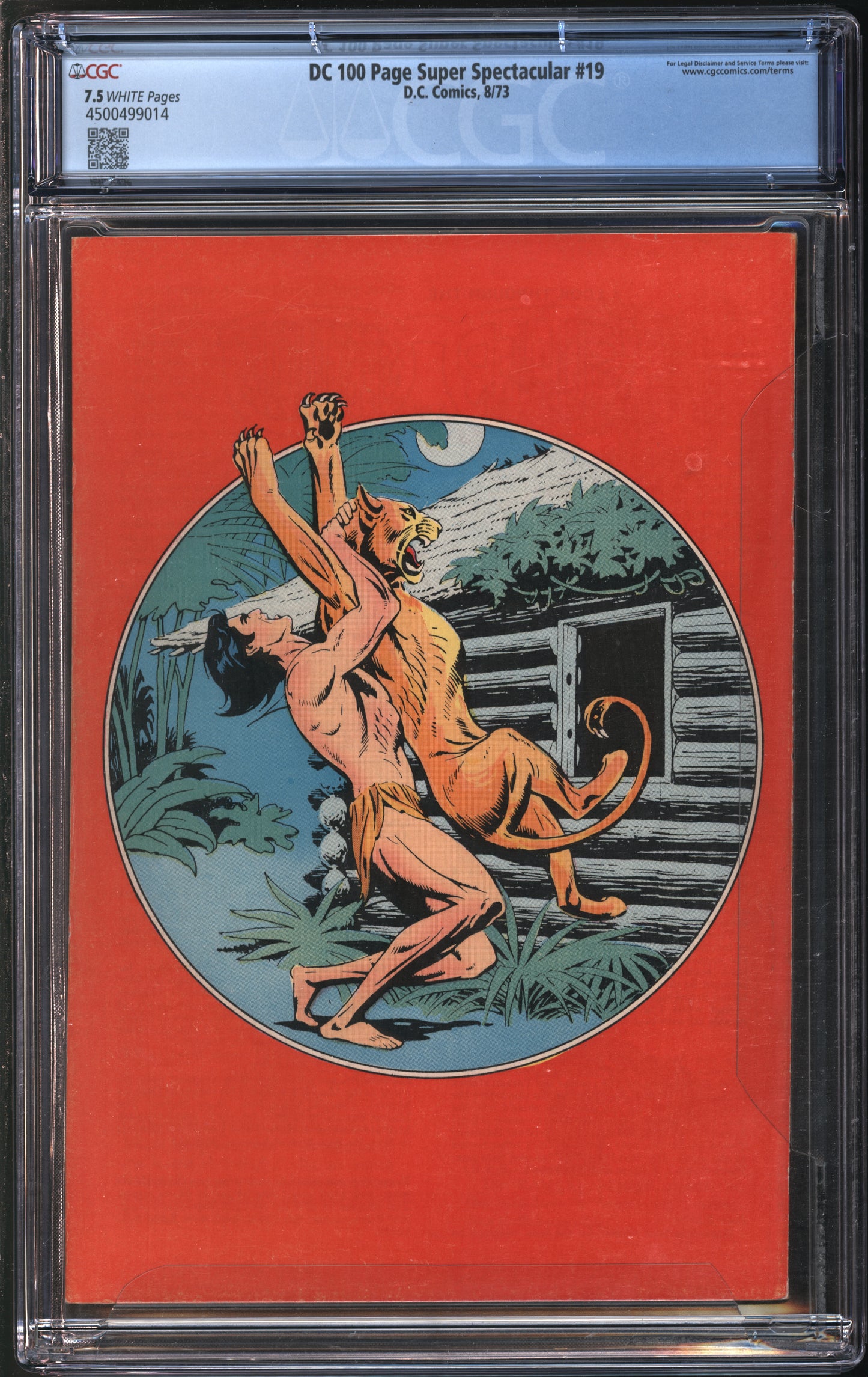 DC 100 Page Super Spectacular #19 CGC 7.5 White pages