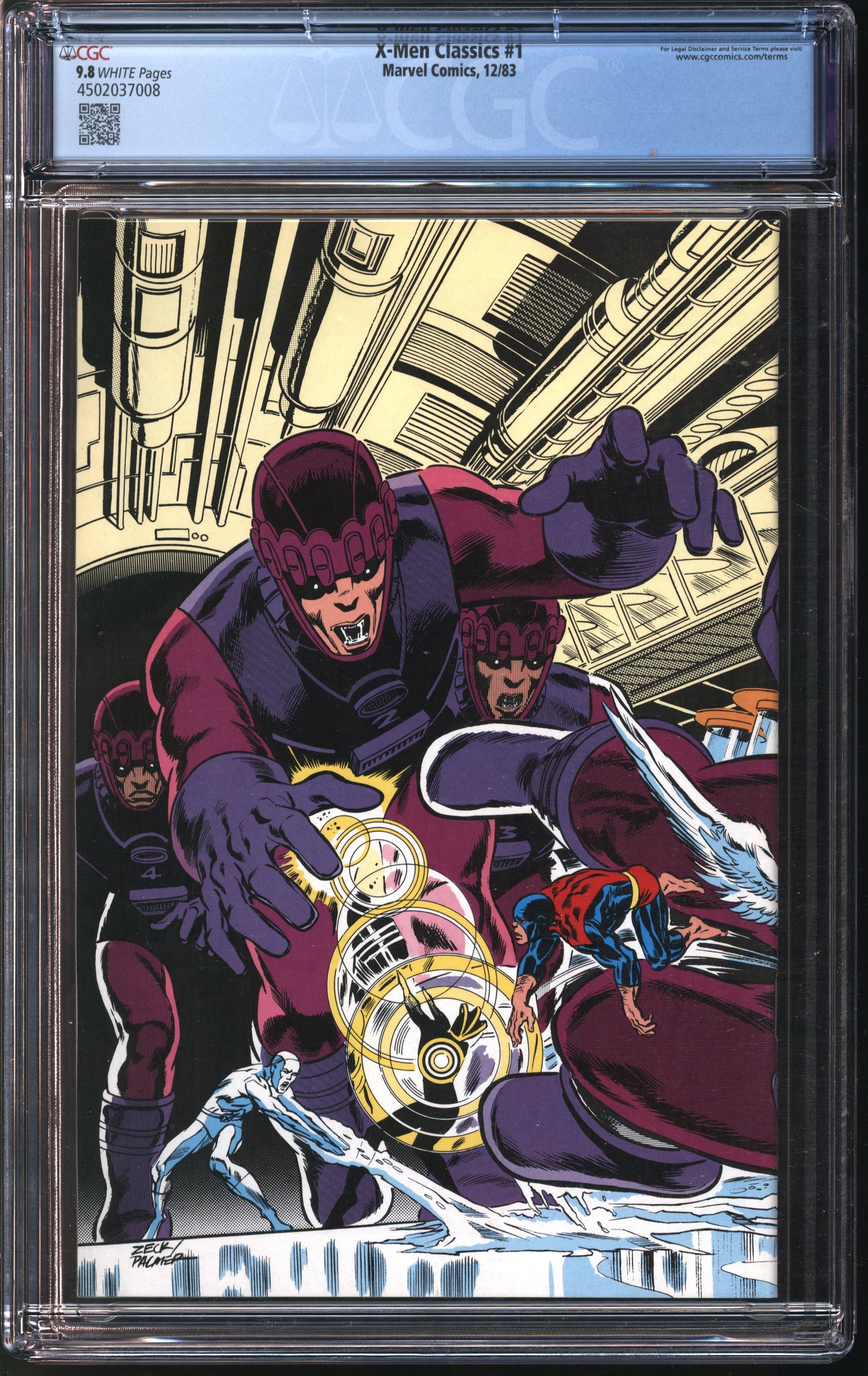 Marvel Comics X-men Classics 1 12/83 CGC 9.8 White pages