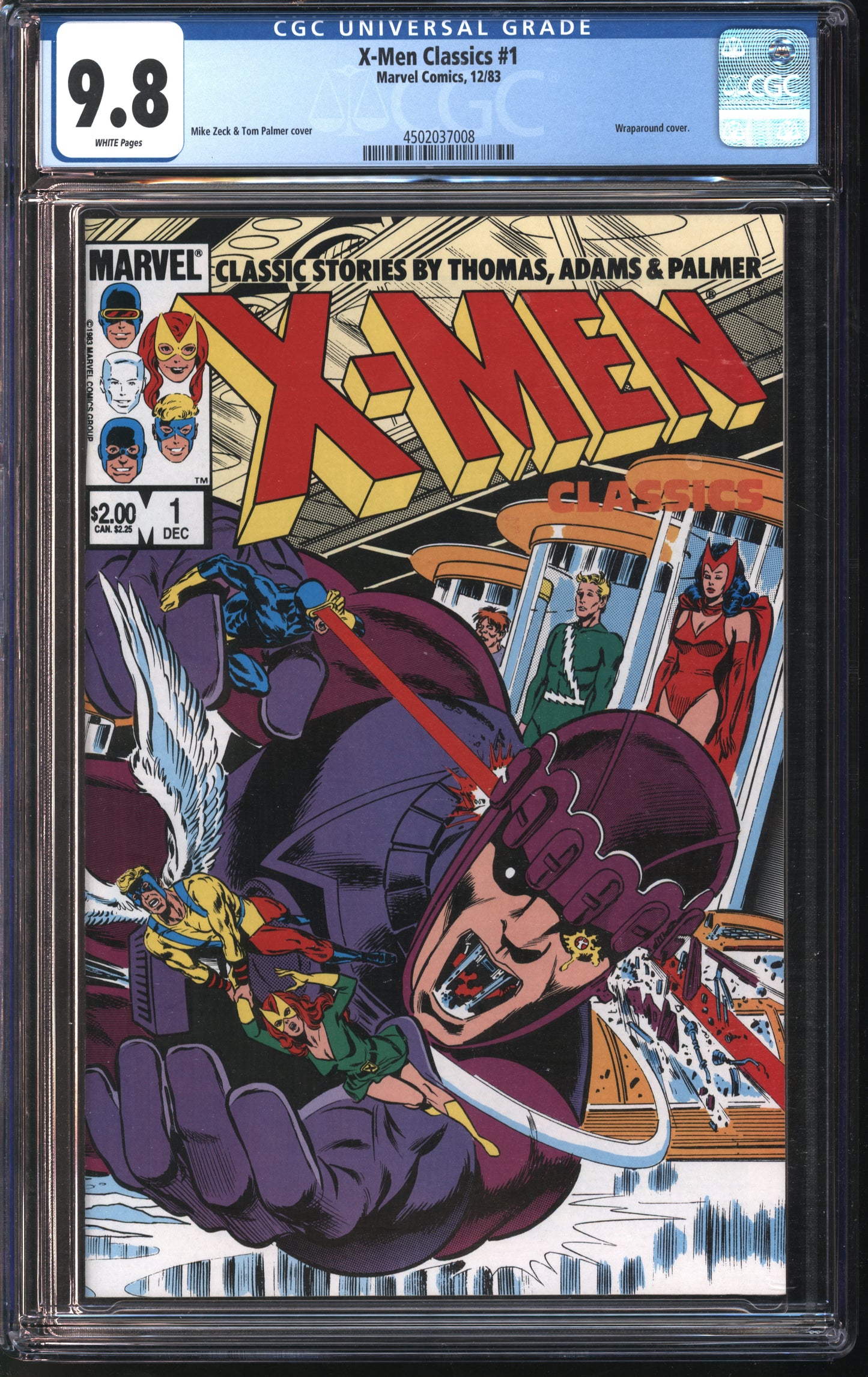 Marvel Comics X-men Classics #1 12/83 CGC 9.8 White pages