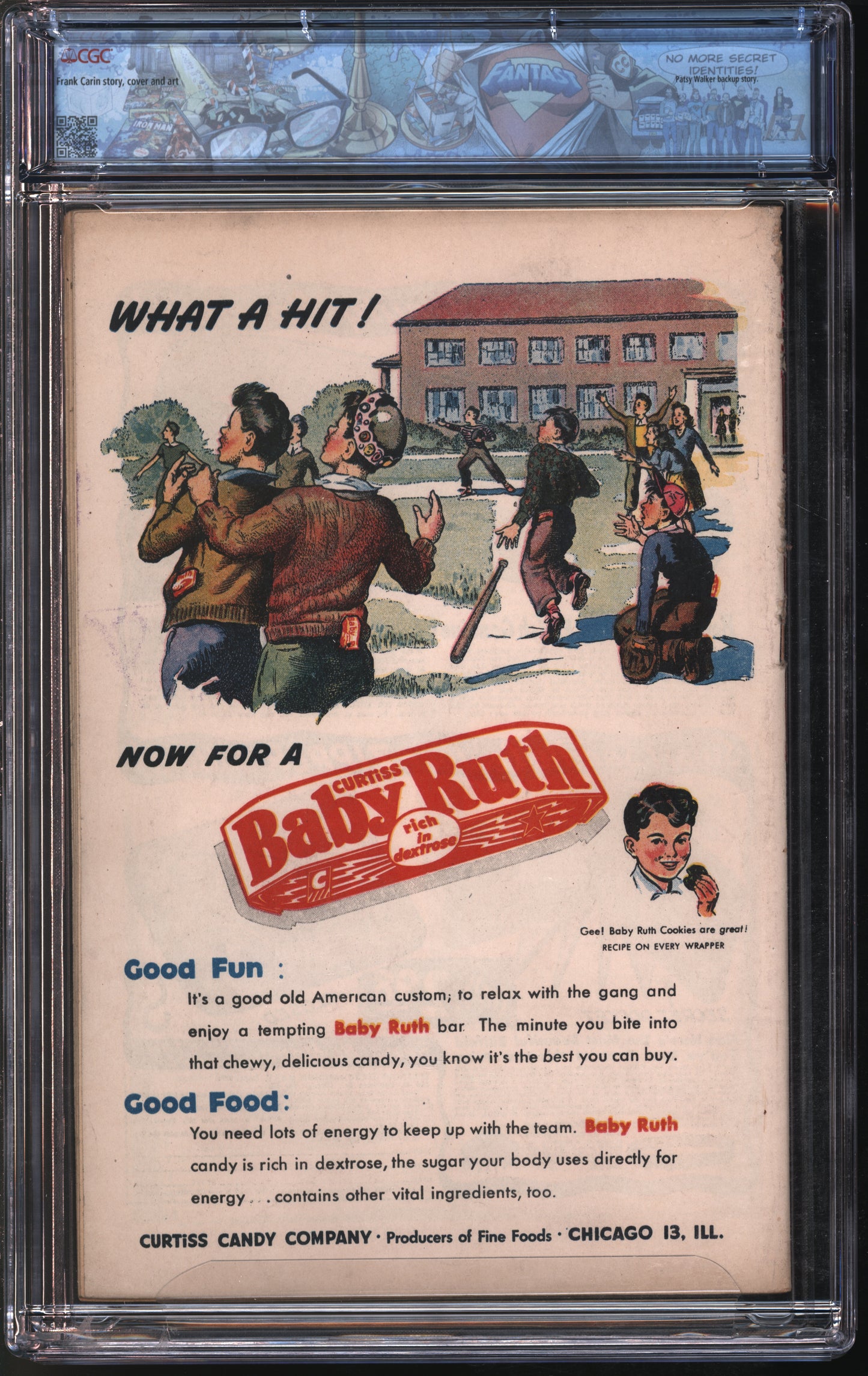 Timely Comics Georgie Comics #8 11/46 FANTAST CGC 4.0 Off-White to White Pages