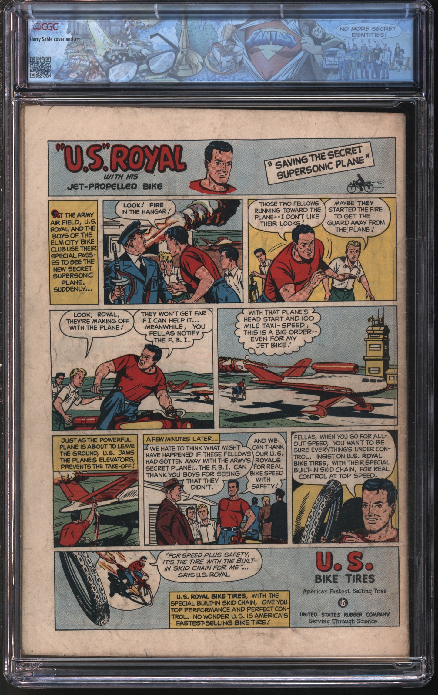 Quality Comics Candy #6 10/48 FANTAST CGC 3.5 White Pages