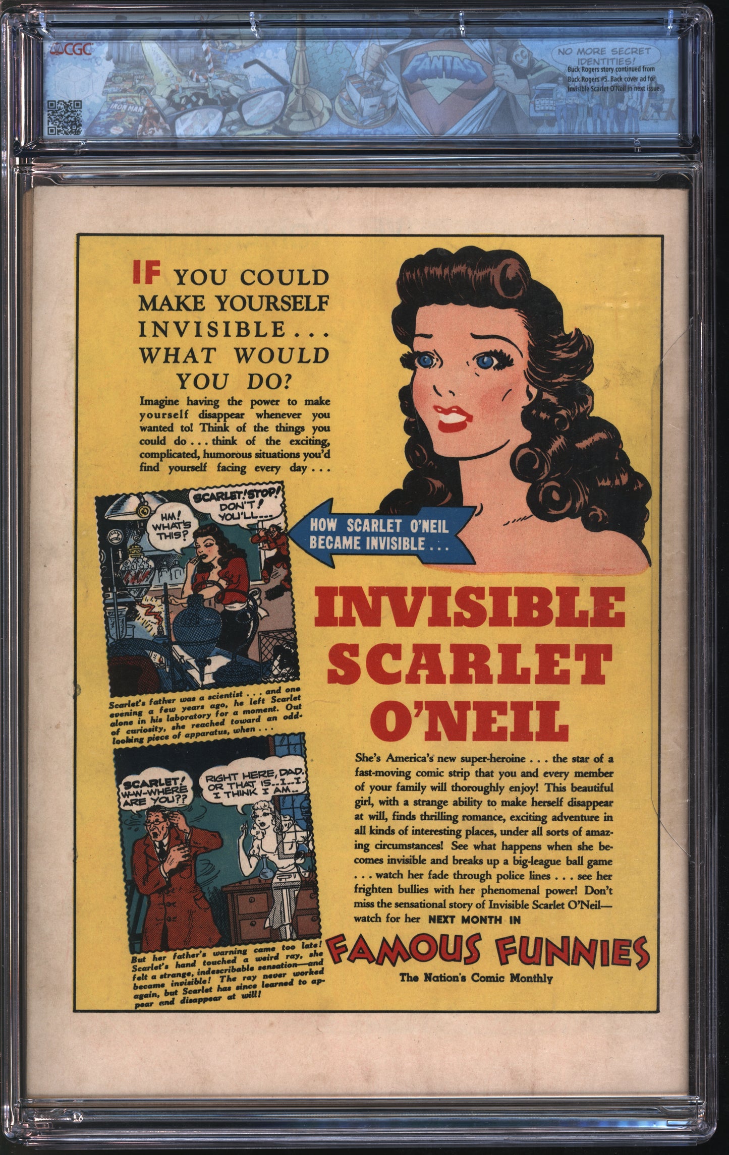 Eastern Color Famous Funnies #80 3/41 FANTAST CGC 7.0 Off-White pages