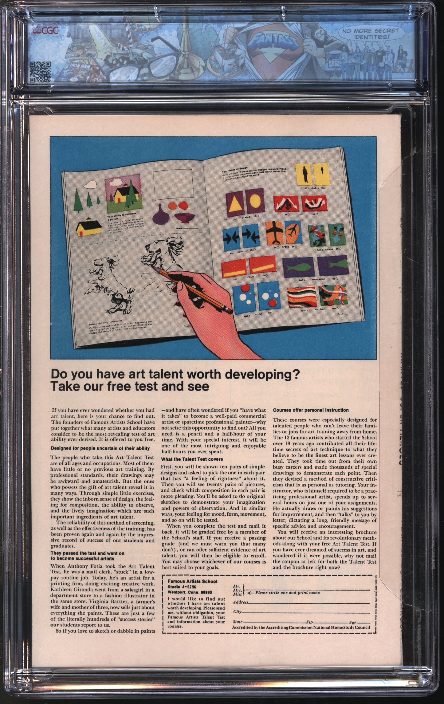 Marvel Comics Super-Heroes #25 3/70 FANTAST CGC 9.6 Off-White to White Pages